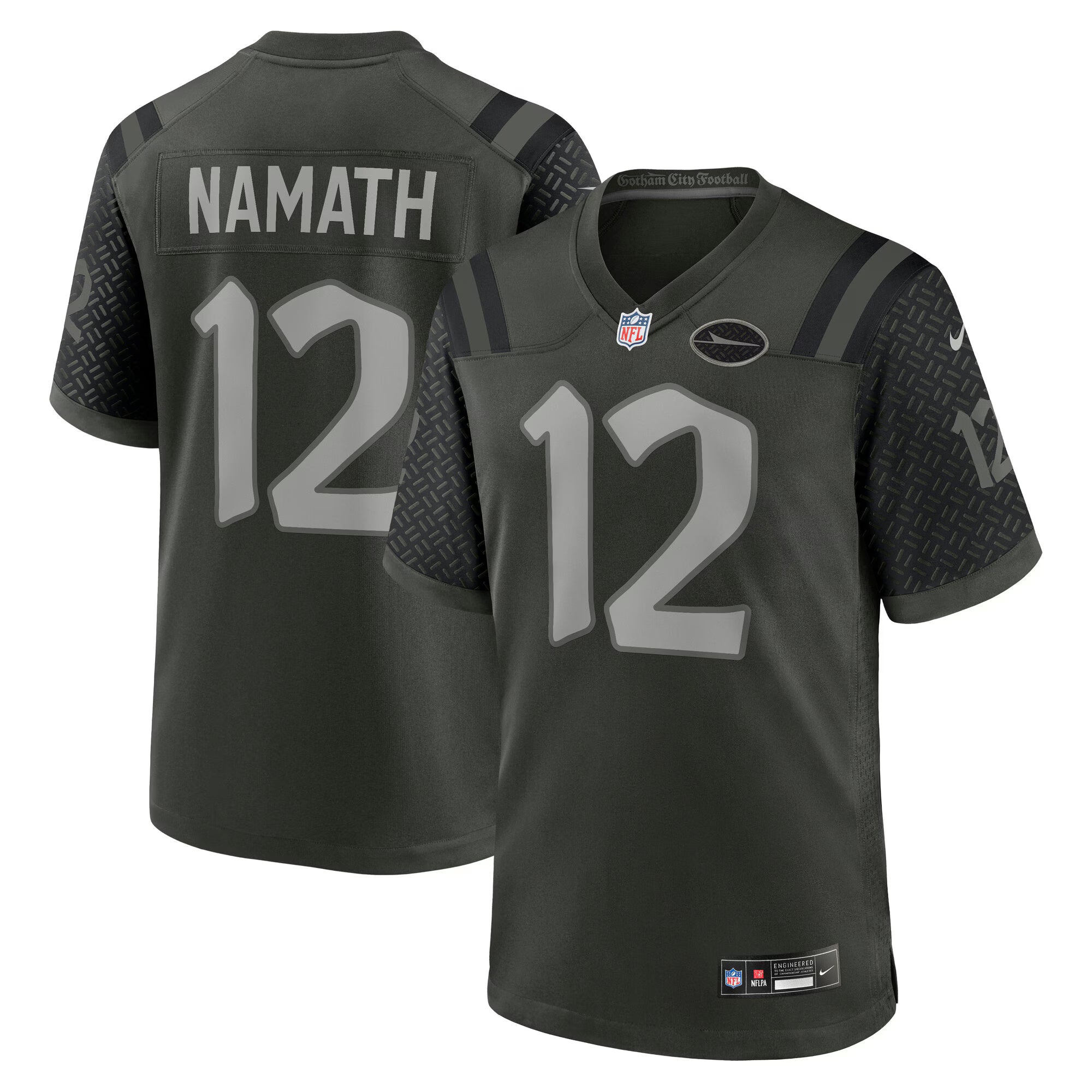 Joe Namath New York Jets Nike 2025 Rivalries Collection Retired Player Game Jersey - Gotham Green