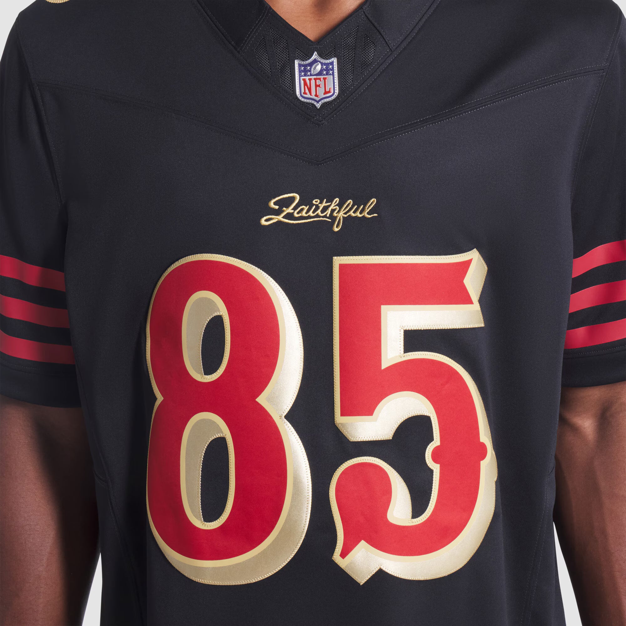 George Kittle San Francisco 49ers Nike 2025 Rivalries Collection Limited Jersey - Black