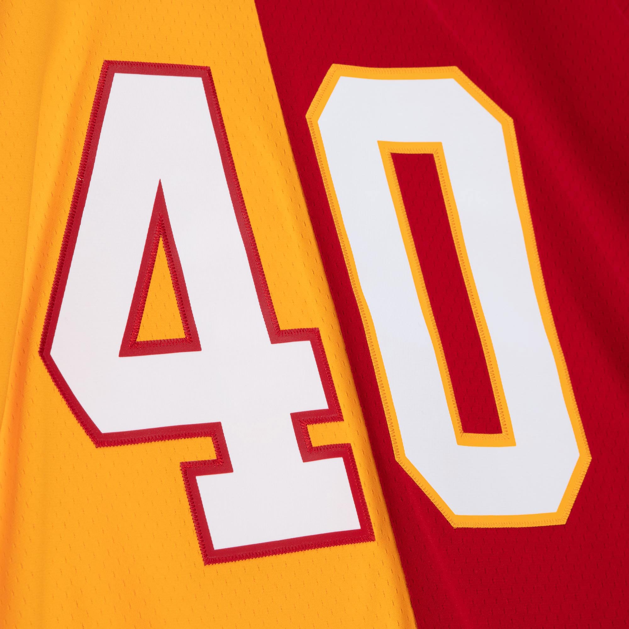 Mike Alstott Tampa Bay Buccaneers Mitchell &amp; Ness 1996 Split Legacy Replica Jersey - Orange/Red