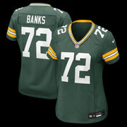 Brant Banks Green Bay Packers Nike Women's Team Game Jersey -  Green