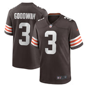 Marquise Goodwin Cleveland Browns Nike Team Game Jersey -  Brown