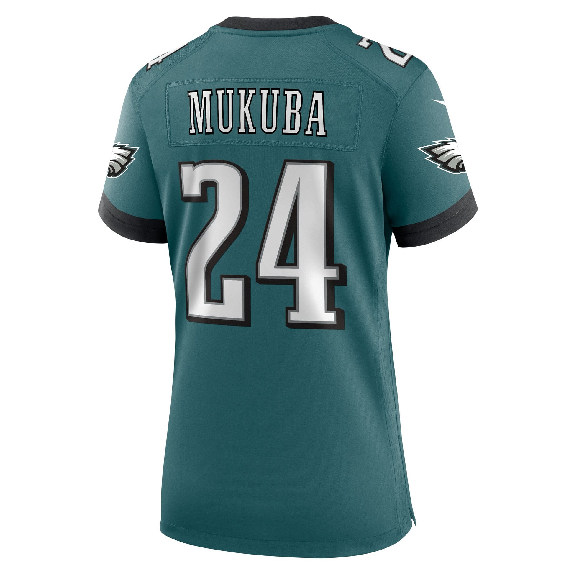 Andrew Mukuba Philadelphia Eagles Nike Women's Team Game Jersey - Midnight Green