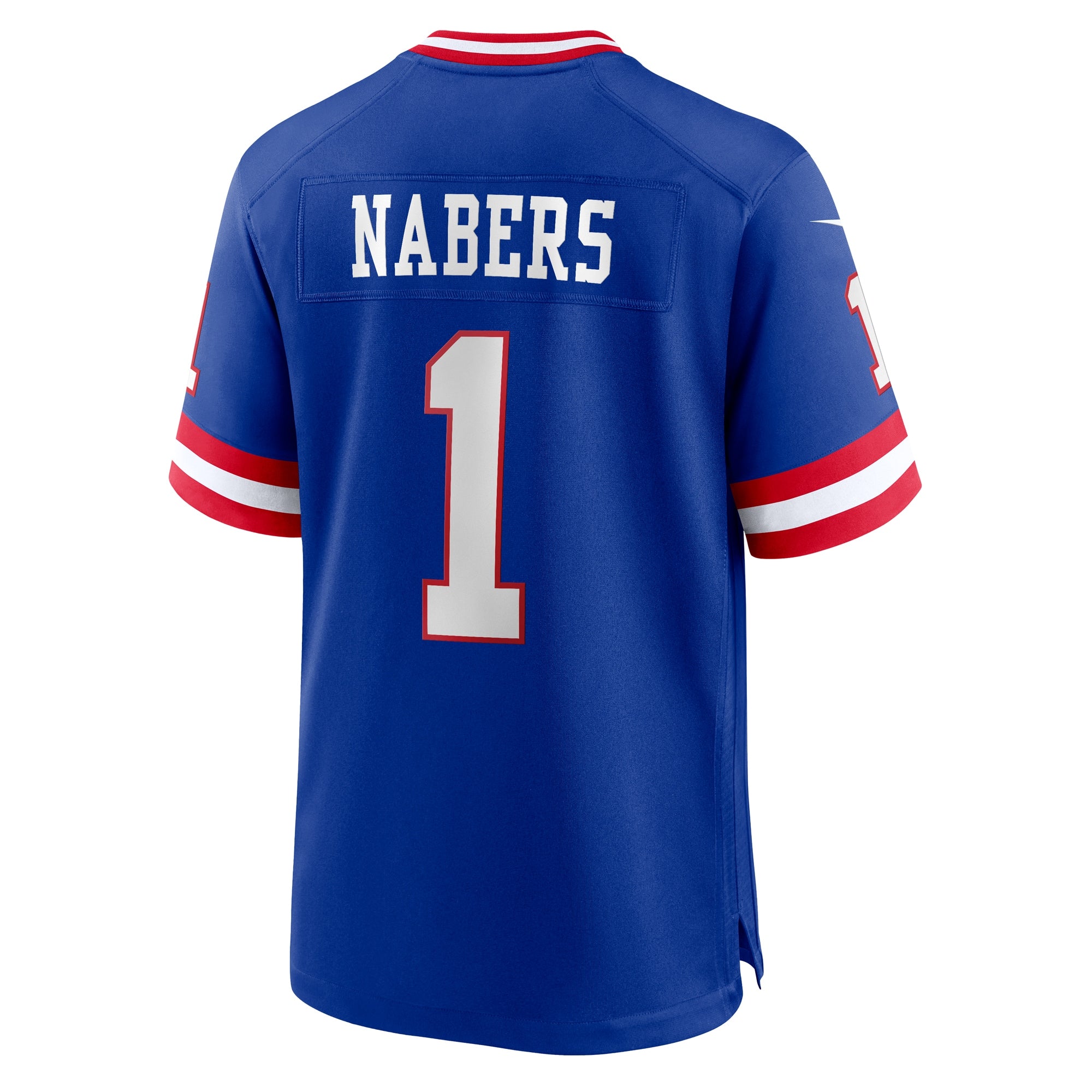 Malik Nabers New York Giants Nike Game Player Jersey - Royal