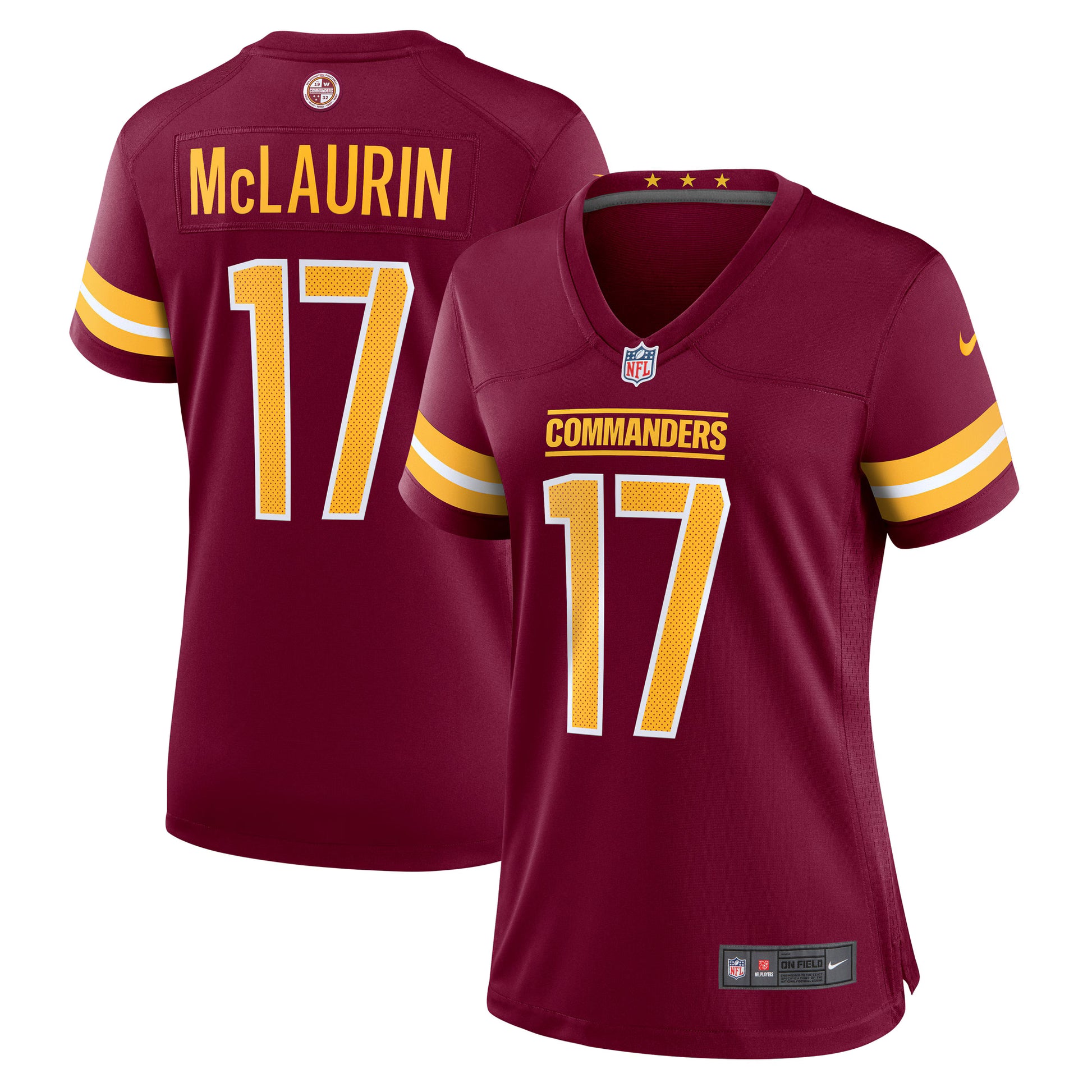Terry McLaurin Washington Commanders Nike Women's Player Jersey - Burgundy