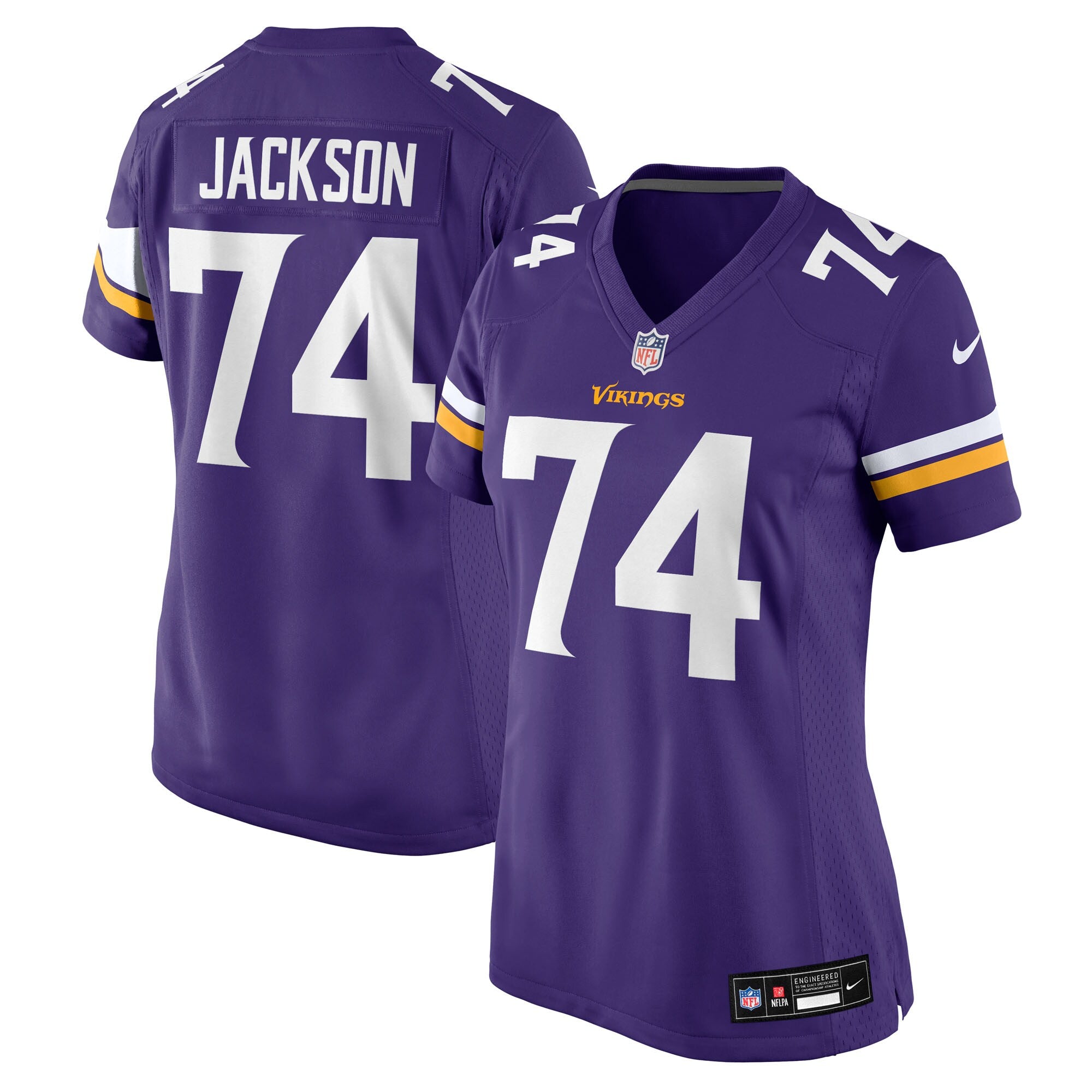 Donovan Jackson Minnesota Vikings Nike Women's Team Game Jersey -  Purple