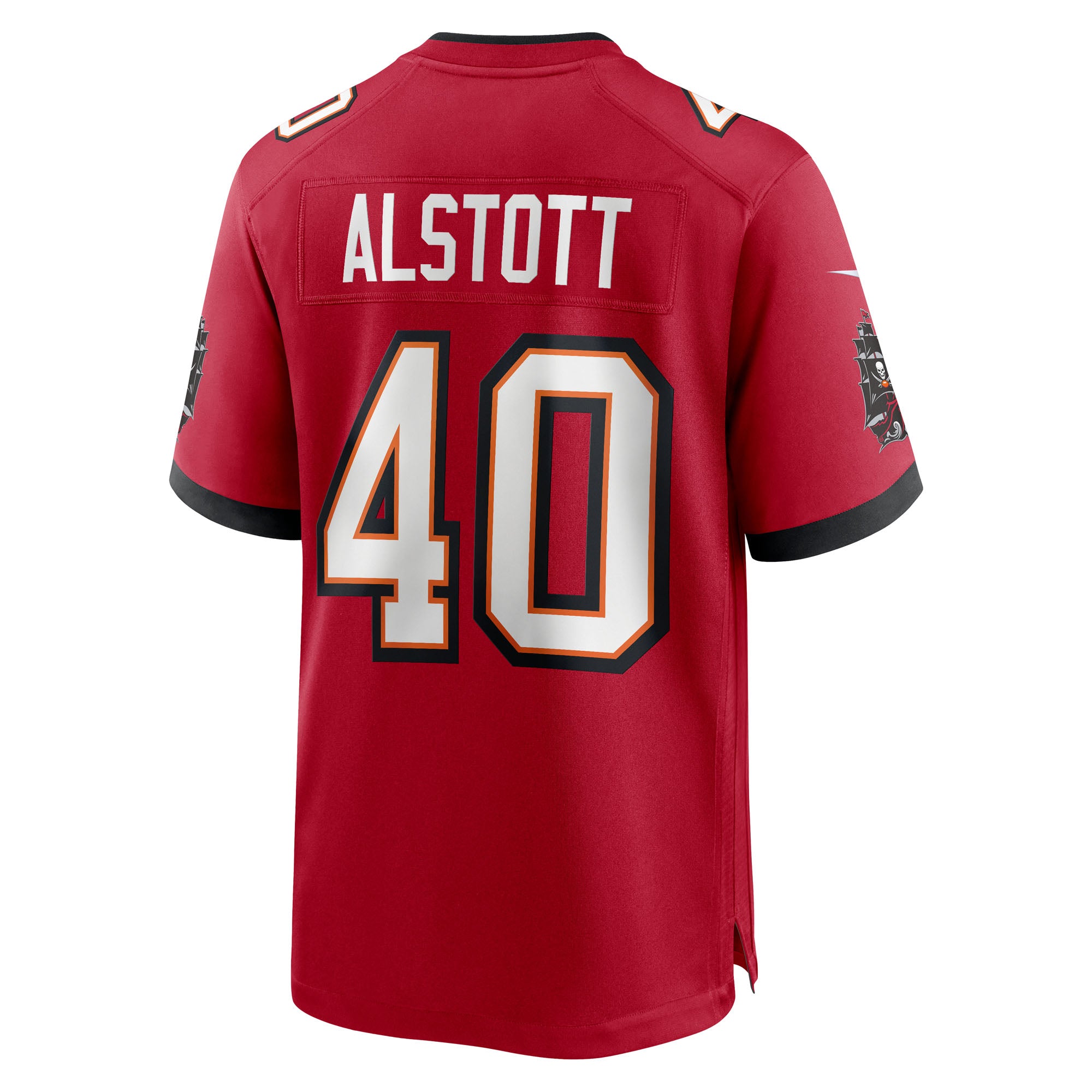 Mike Alstott Tampa Bay Buccaneers Nike 50th Season Team Game Jersey - Red