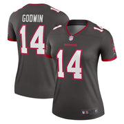 Chris Godwin Tampa Bay Buccaneers Nike Women's Alternate Legend Player Performance Top -  Pewter