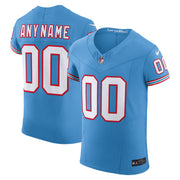 Tennessee Titans Nike Vapor F.U.S.E. Elite Custom Jersey - Light Blue