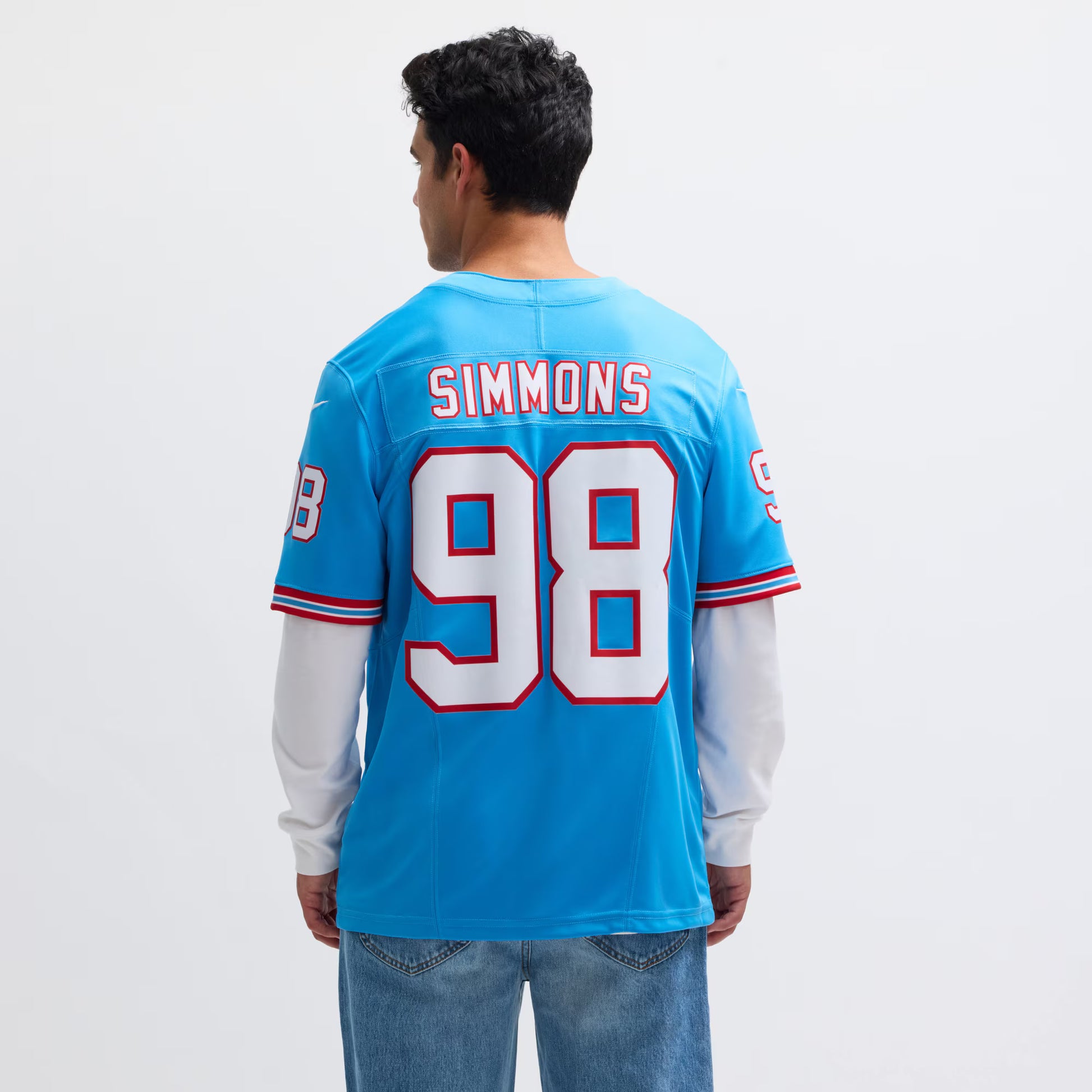 Jeffery Simmons Tennessee Titans Nike Vapor F.U.S.E. Limited Jersey - Light Blue