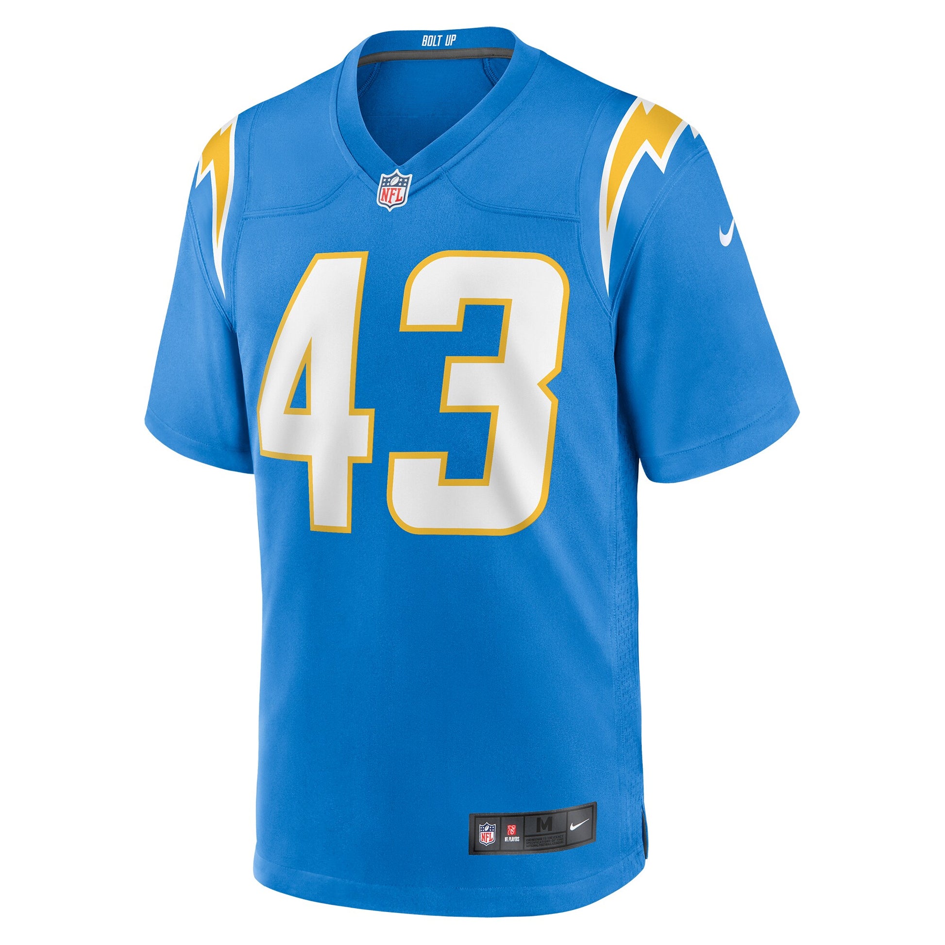 Troy Dye Los Angeles Chargers Nike  Game Jersey -  Powder Blue