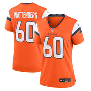 Luke Wattenberg Denver Broncos Nike Women's Team Game Jersey -  Orange