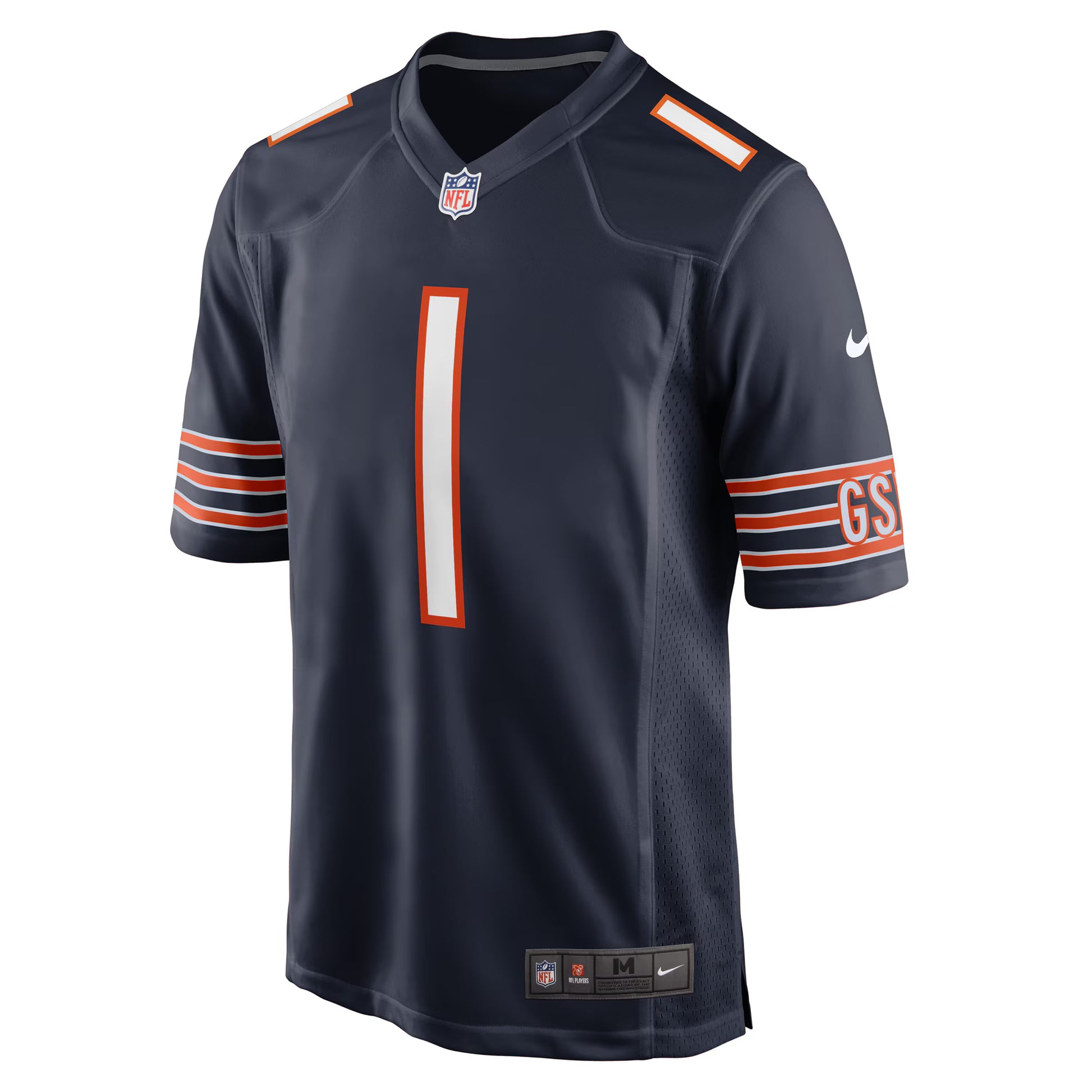 Number 1 Groom Chicago Bears Nike Game Jersey - Navy