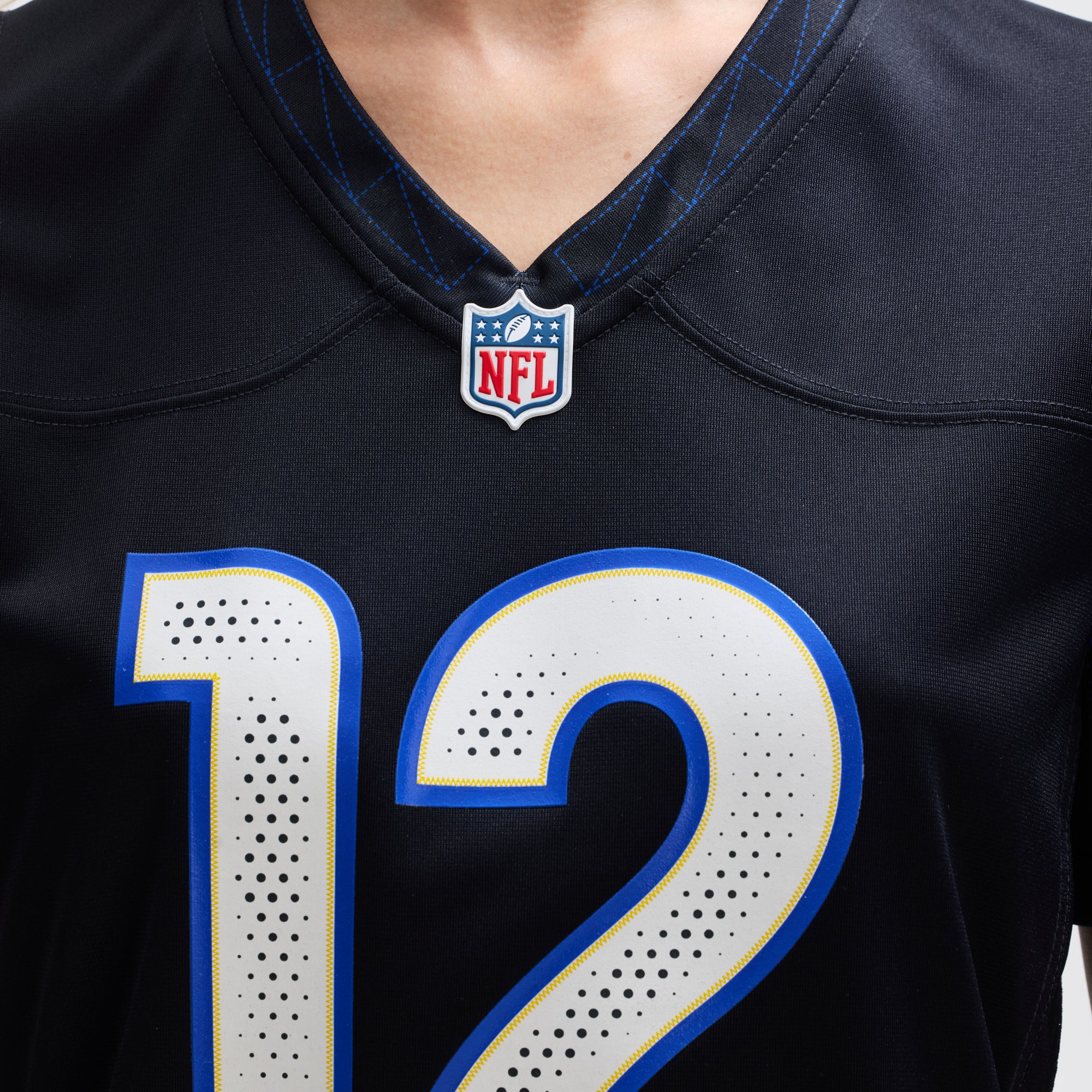 Puka Nacua Los Angeles Rams Nike Women's 2025 Rivalries Collection Game Jersey - Midnight Blue