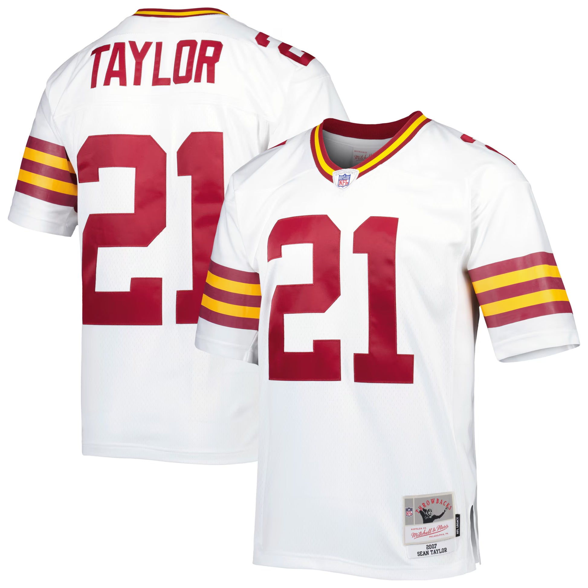 Sean Taylor Washington Football Team Mitchell &amp; Ness Legacy Replica Jersey - White