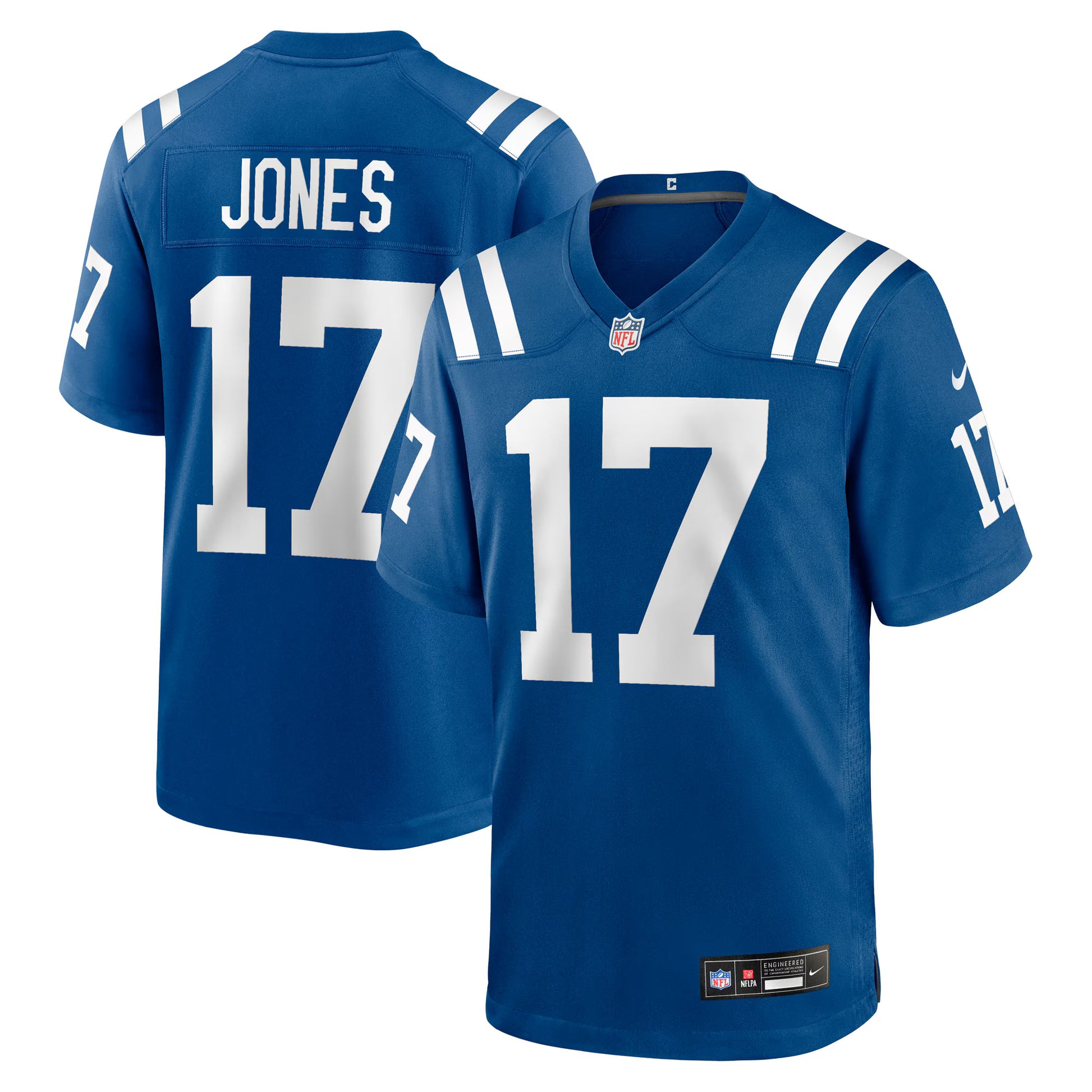 Daniel Jones Indianapolis Colts Nike Team Game Jersey -  Royal