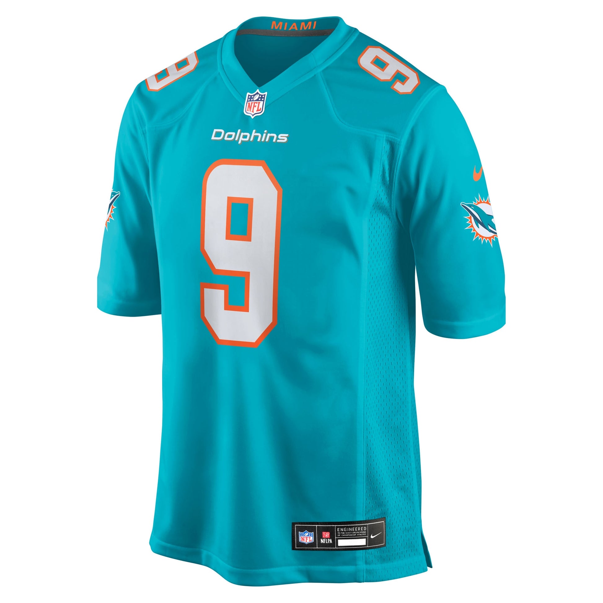 Ifeatu Melifonwu Miami Dolphins Nike Team Game Jersey -  Aqua