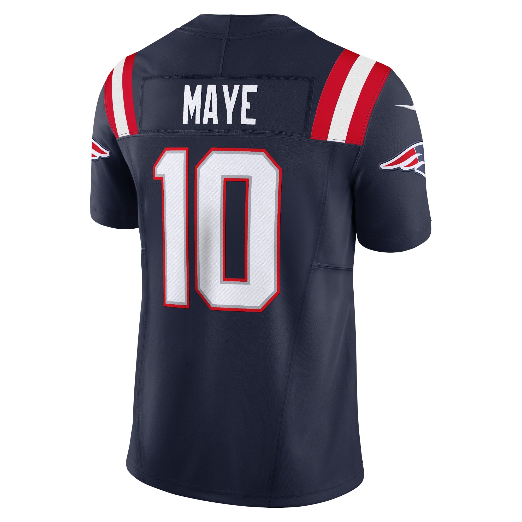 Drake Maye New England Patriots Nike Vapor F.U.S.E. Limited Jersey - Navy