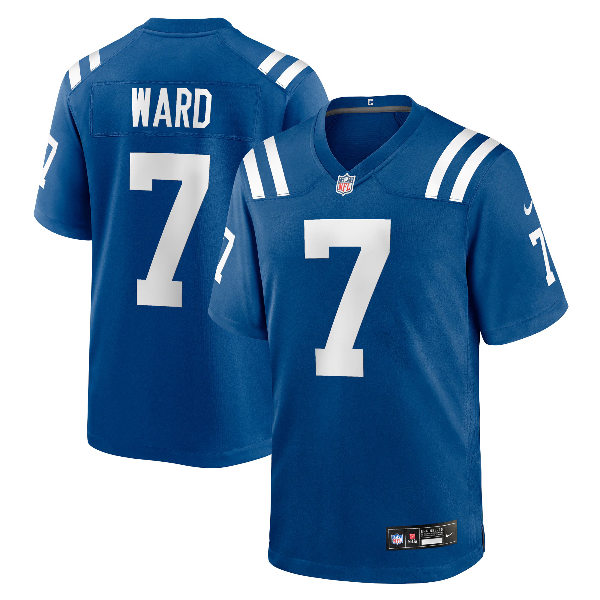 Charvarius Ward Indianapolis Colts Nike Team Game Jersey -  Royal