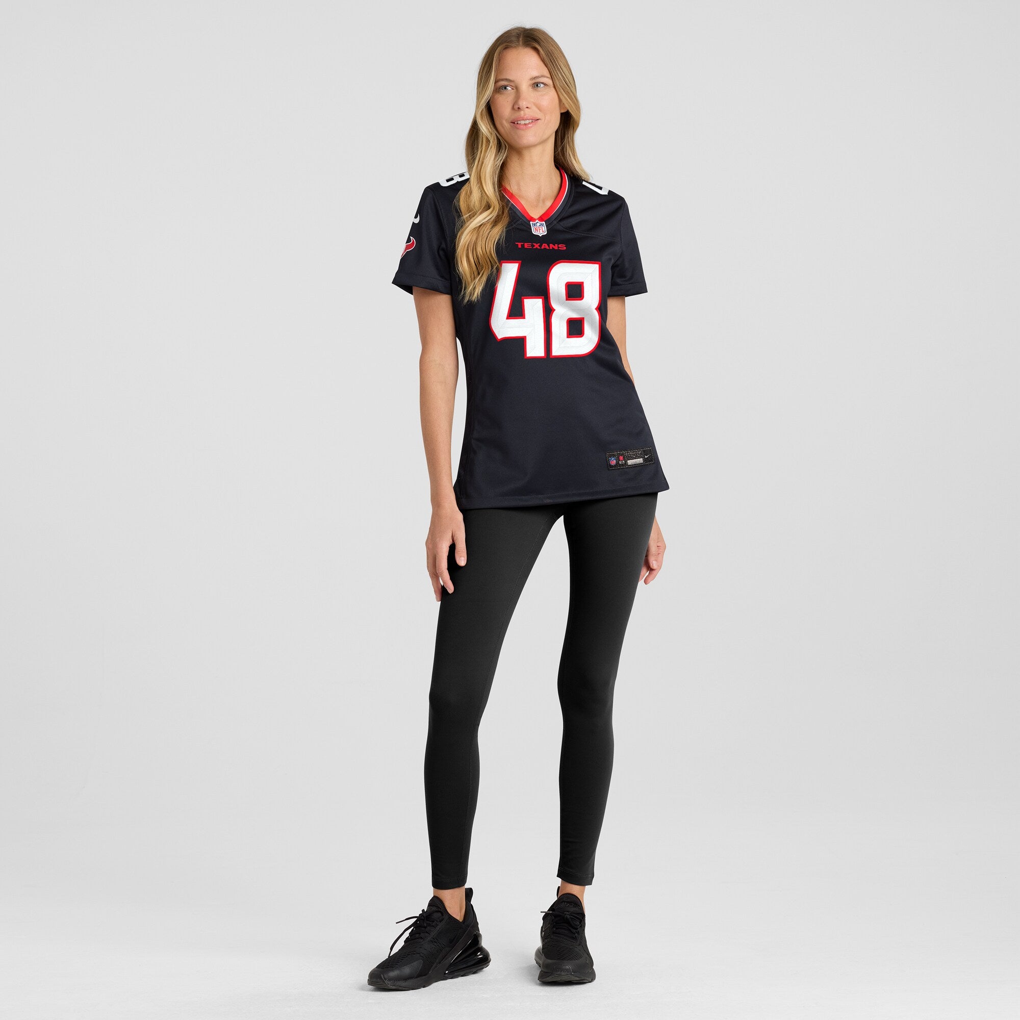 Christian Harris Houston Texans Nike Women's Team Game Jersey -  Navy