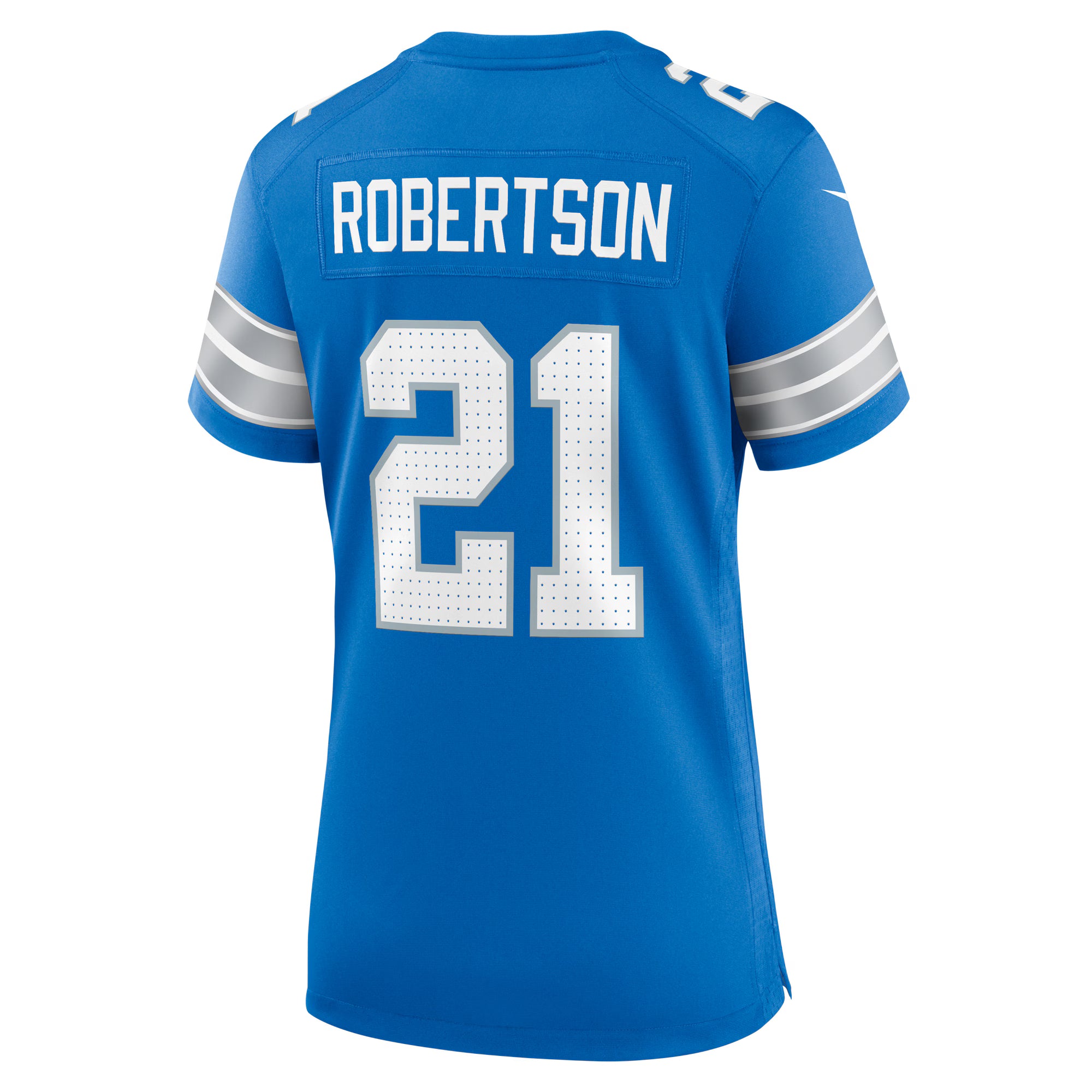 Amik Robertson Detroit Lions Nike Women's Team Game Jersey -  Blue