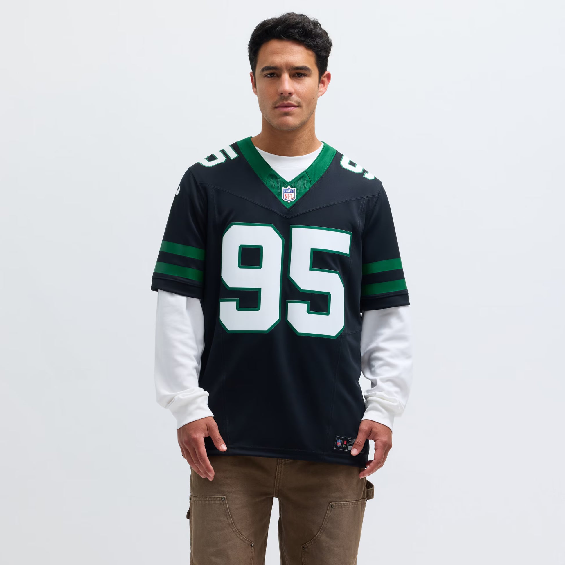 Quinnen Williams New York Jets Nike Alternate Vapor F.U.S.E. Limited Jersey - Legacy Black