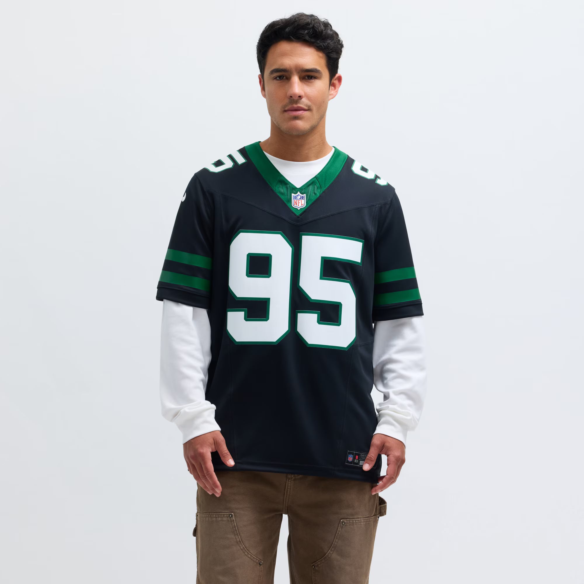 Quinnen Williams New York Jets Nike Alternate Vapor F.U.S.E. Limited Jersey - Legacy Black