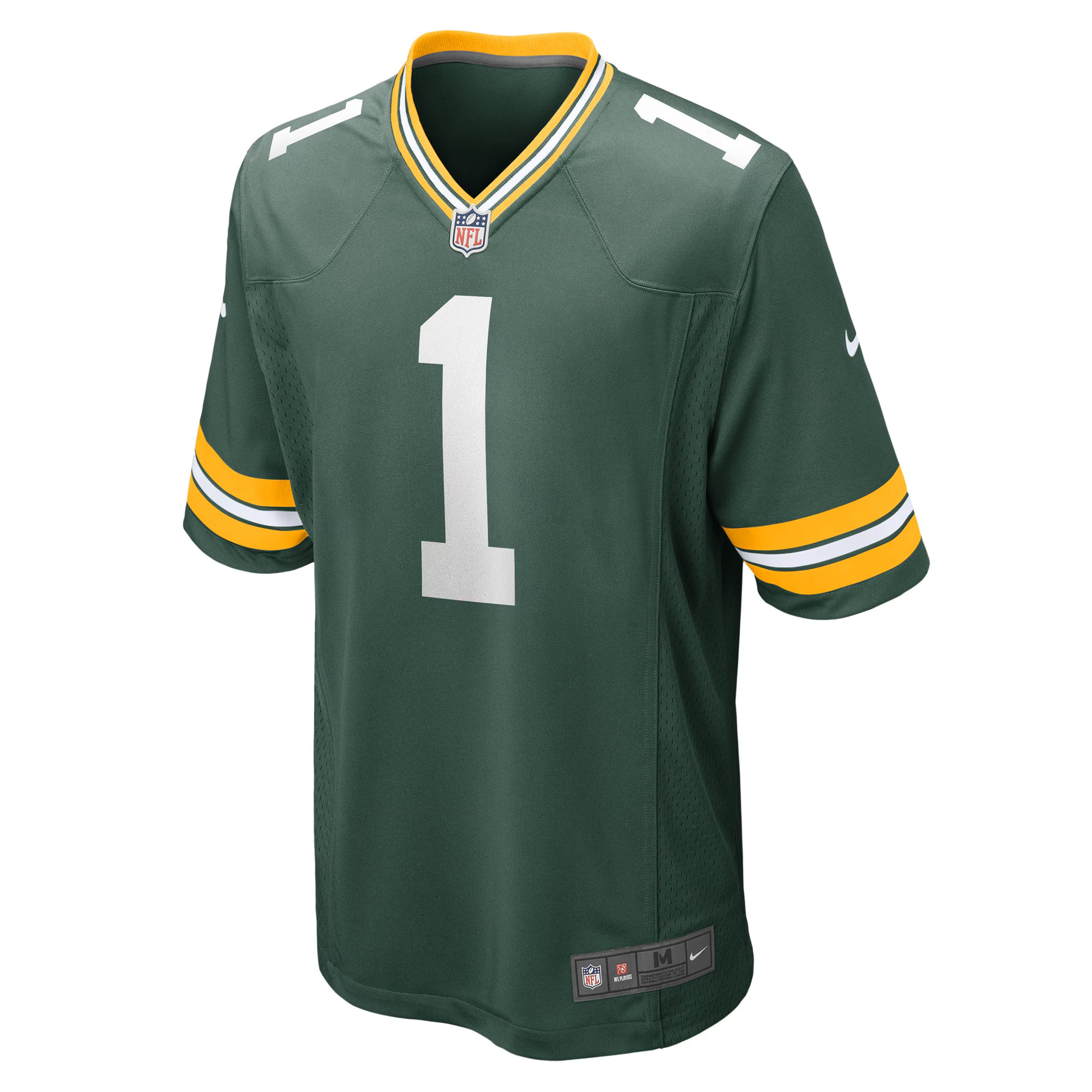 Number 1 Groom Green Bay Packers Nike Game Jersey - Green