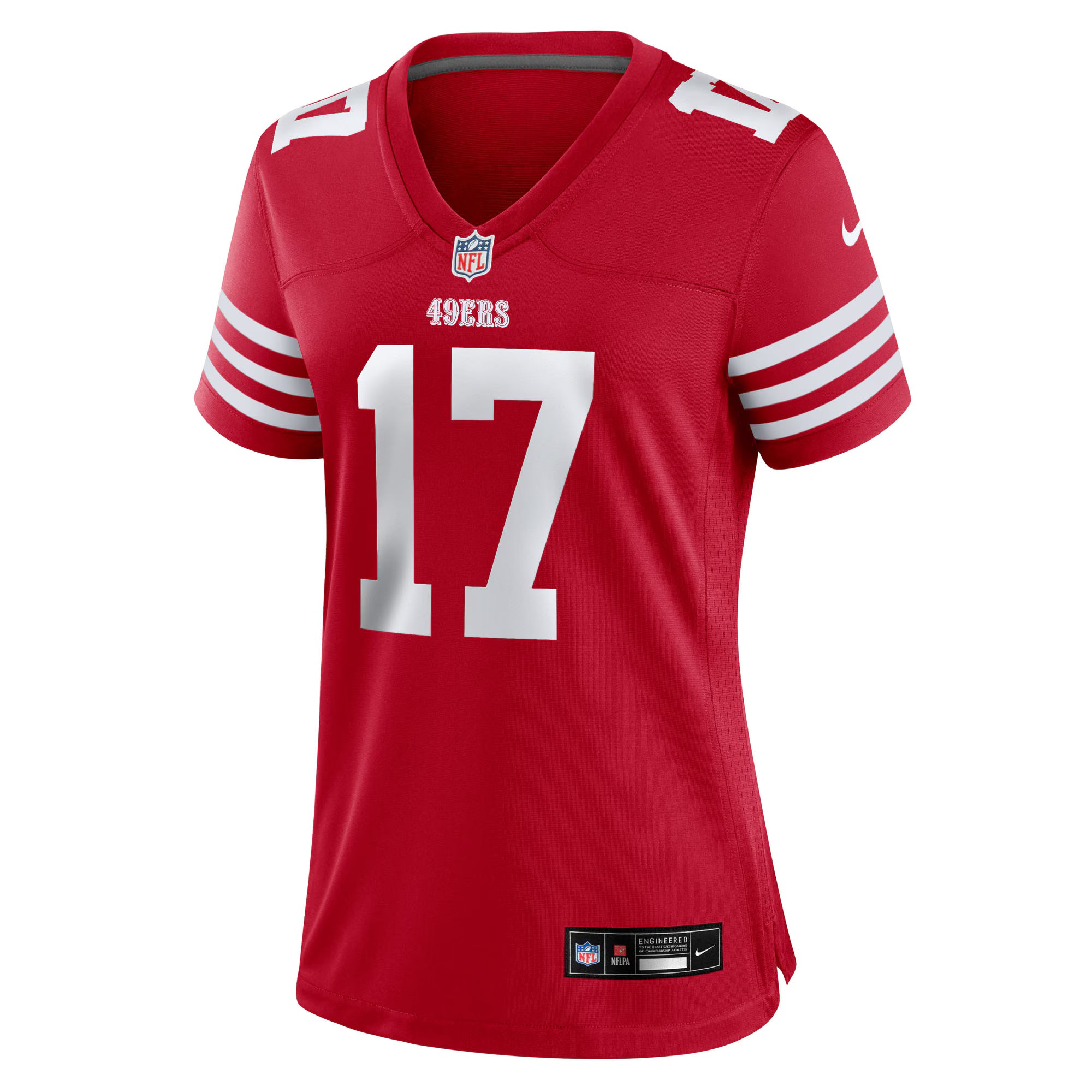 Jordan Watkins San Francisco 49ers Nike Women's Team Game Jersey -  Scarlet