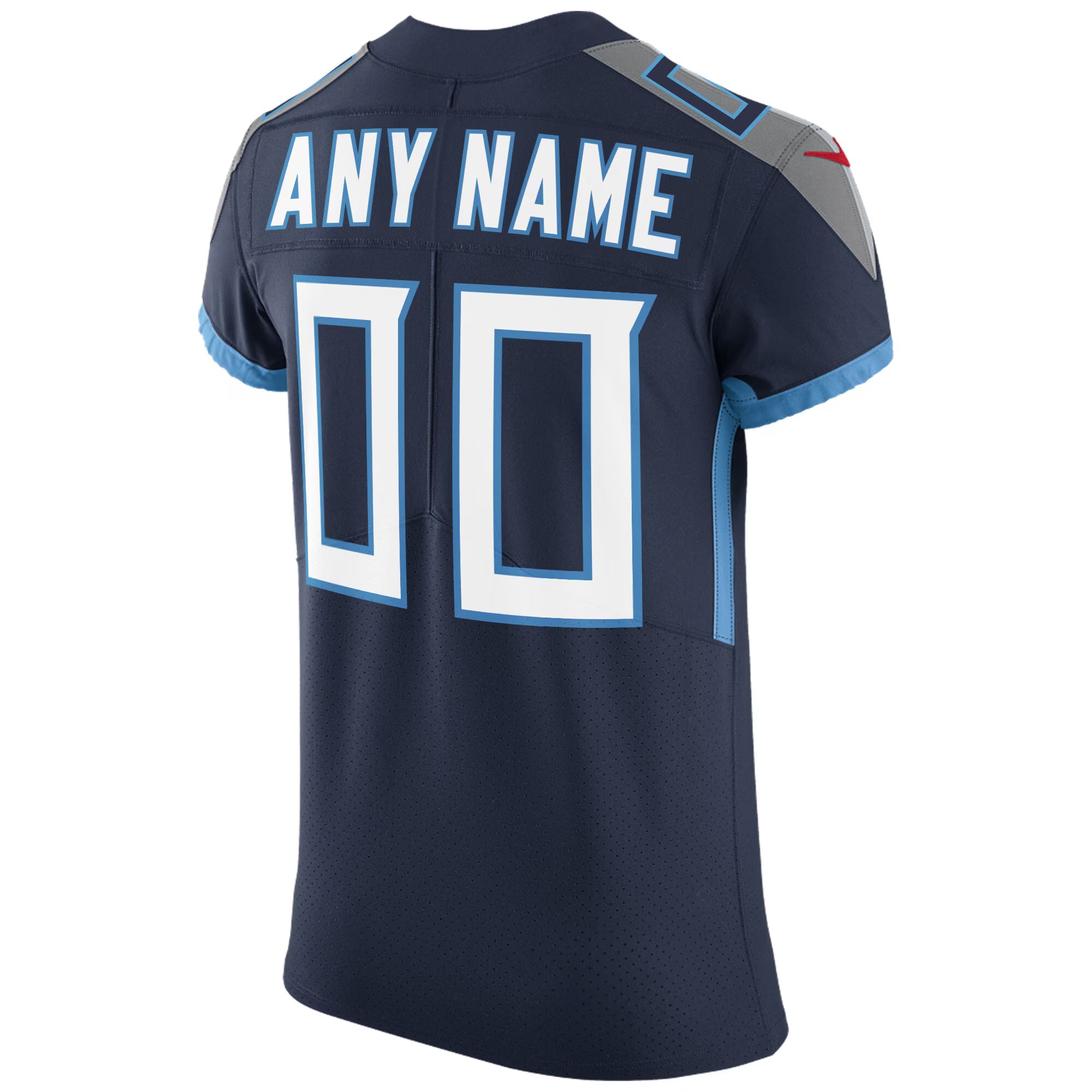 Tennessee Titans Nike Vapor Untouchable Custom Elite Jersey - Navy