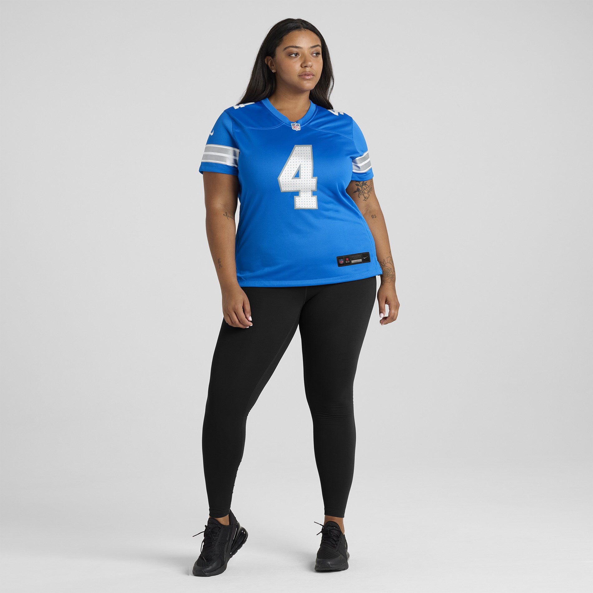D.J. Reed Detroit Lions Nike Women's Team Game Jersey -  Blue