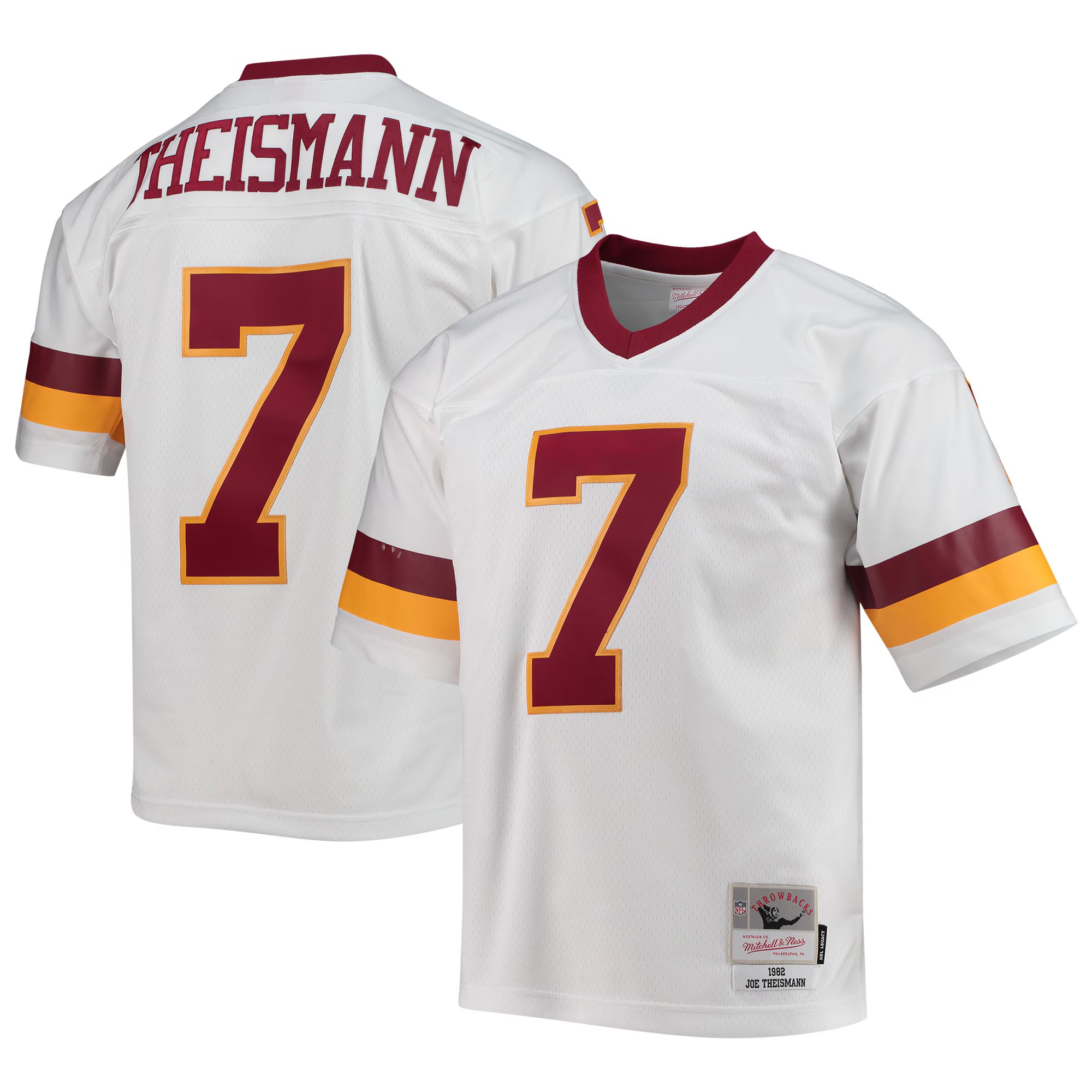 Joe Theismann Washington Football Team Mitchell &amp; Ness Legacy Replica Jersey - White