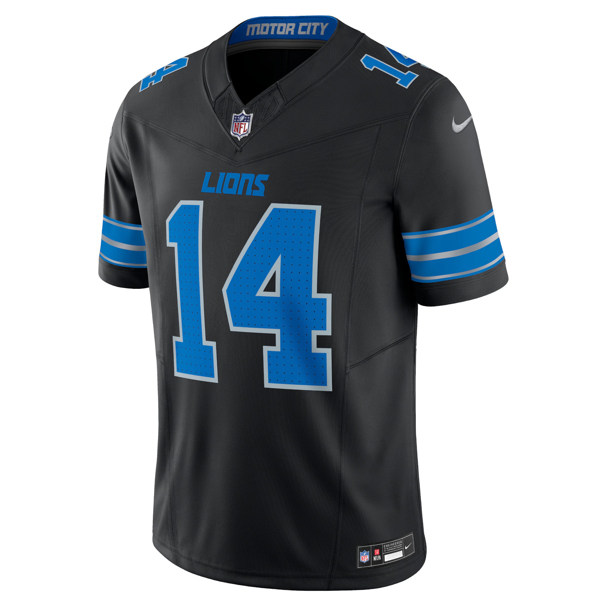 Amon-Ra St. Brown Detroit Lions Nike 2nd Alternate Vapor F.U.S.E. Limited Jersey - Black