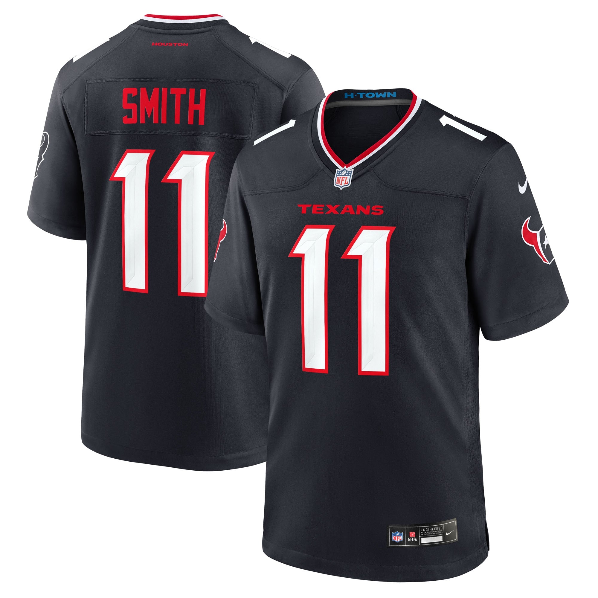 Tremon Smith Houston Texans Nike Team Game Jersey -  Navy