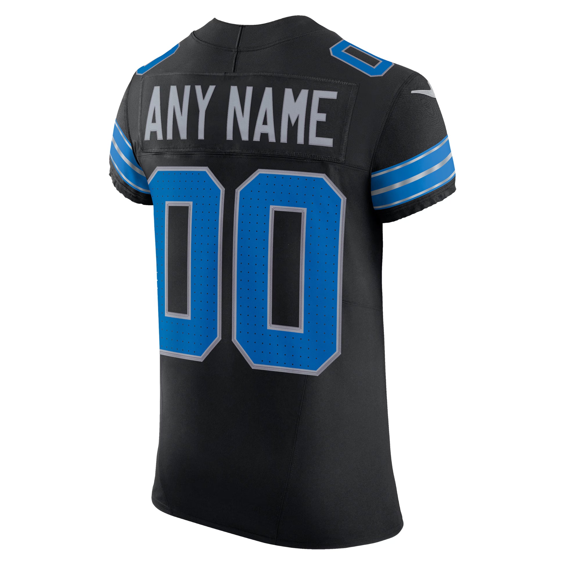 Detroit Lions Nike Alternate Vapor F.U.S.E. Elite Custom Jersey -  Black
