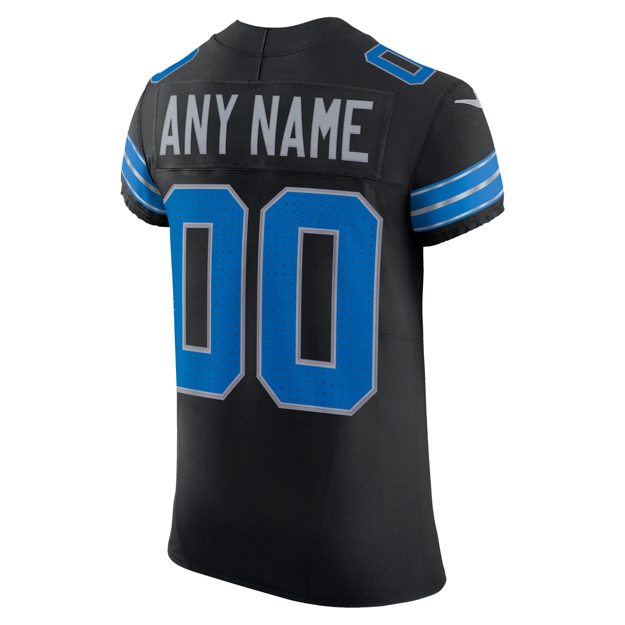 Detroit Lions Nike Alternate Vapor F.U.S.E. Elite Custom Jersey -  Black
