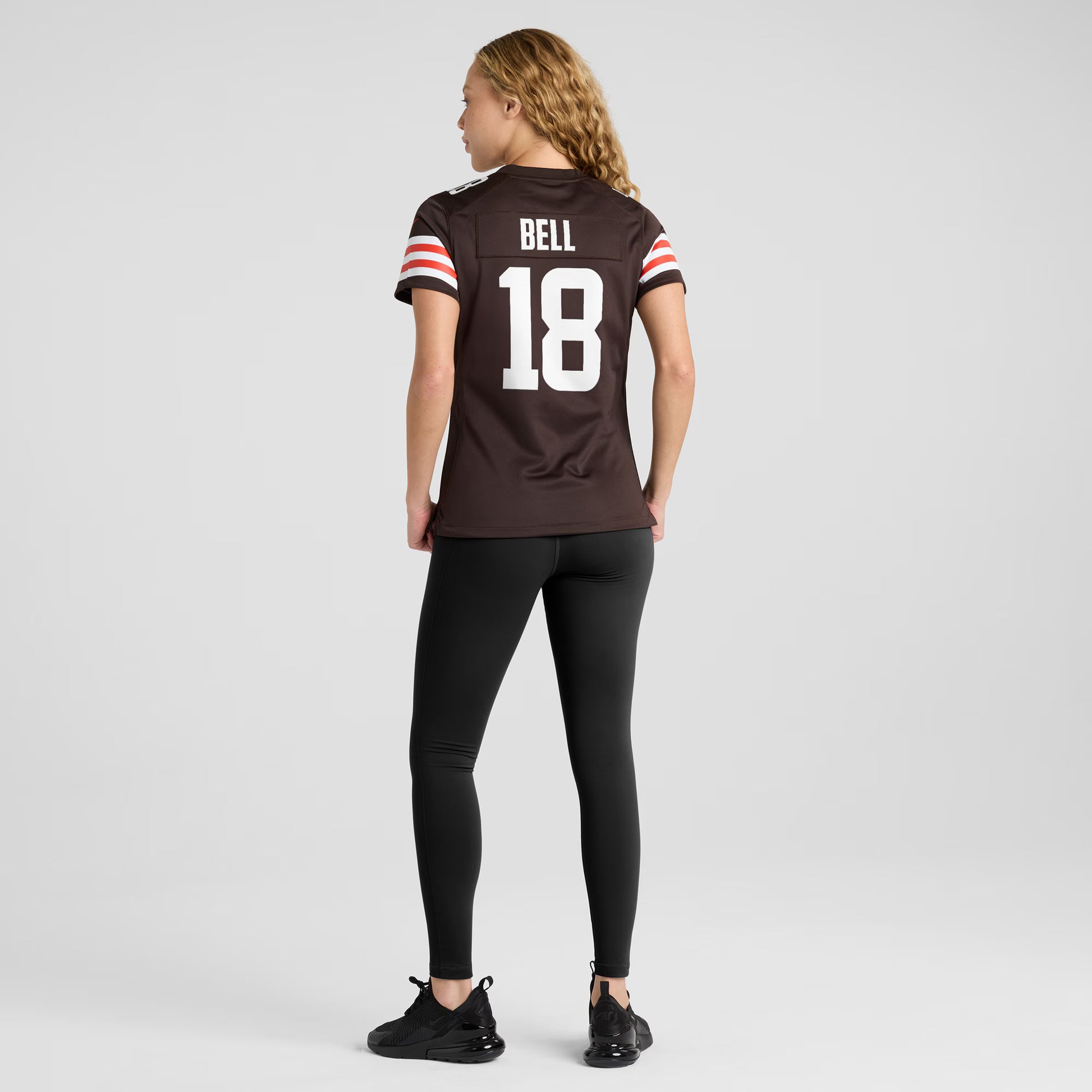 David Bell Cleveland Browns Nike Women's Game Jersey - Brown