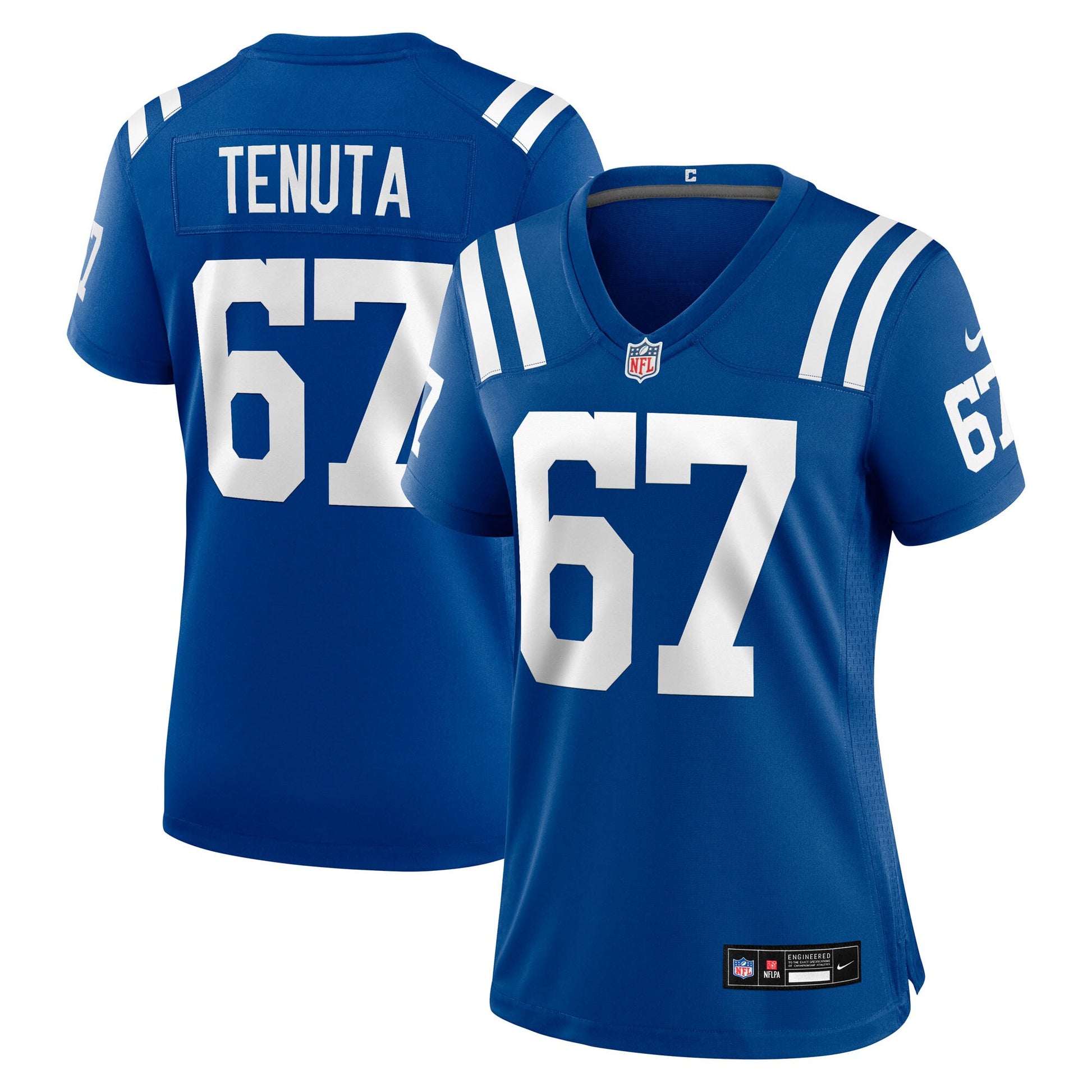 Luke Tenuta Indianapolis Colts Nike Women's Team Game Jersey -  Royal
