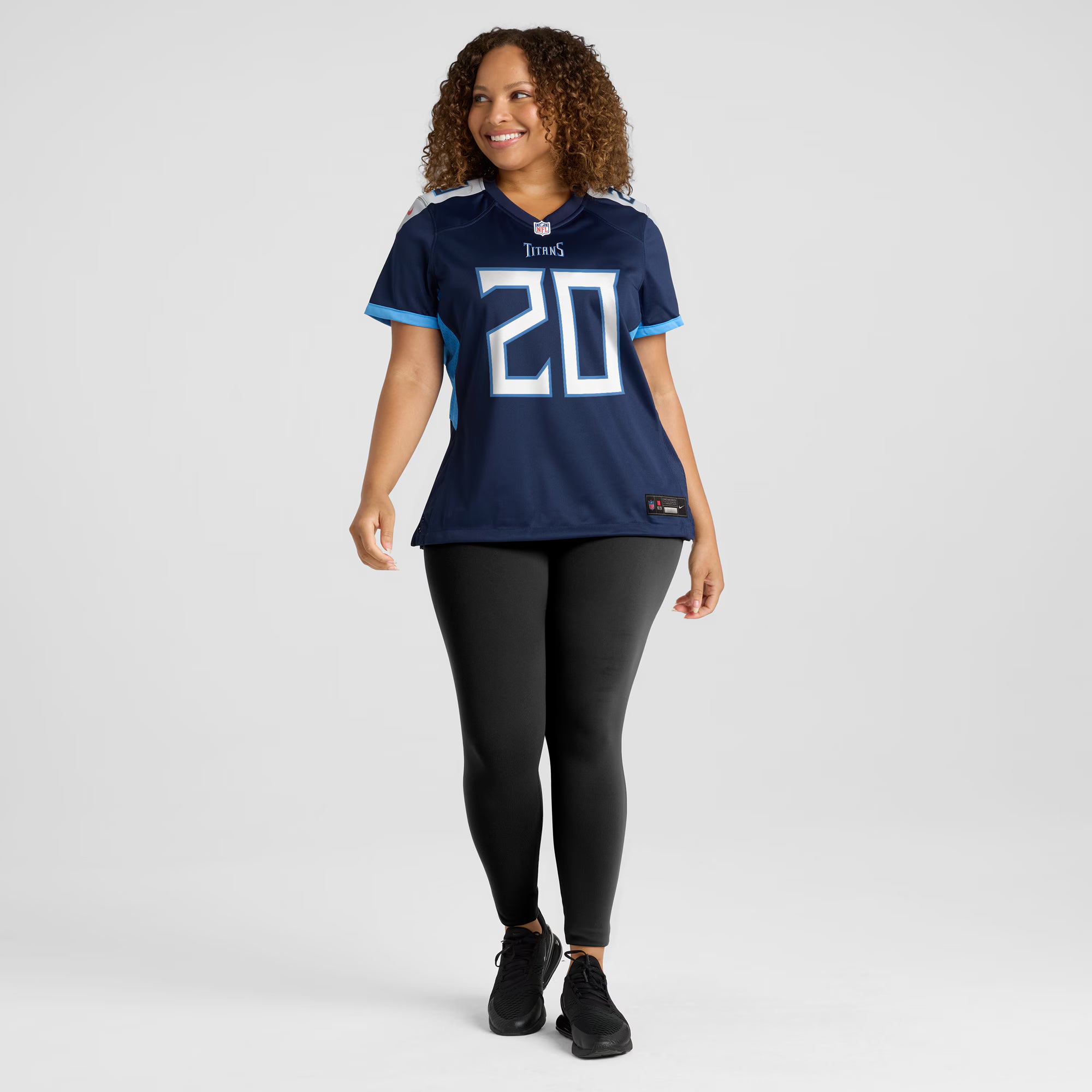 Tony Pollard Tennessee Titans Nike Women's Game Player Jersey - Navy