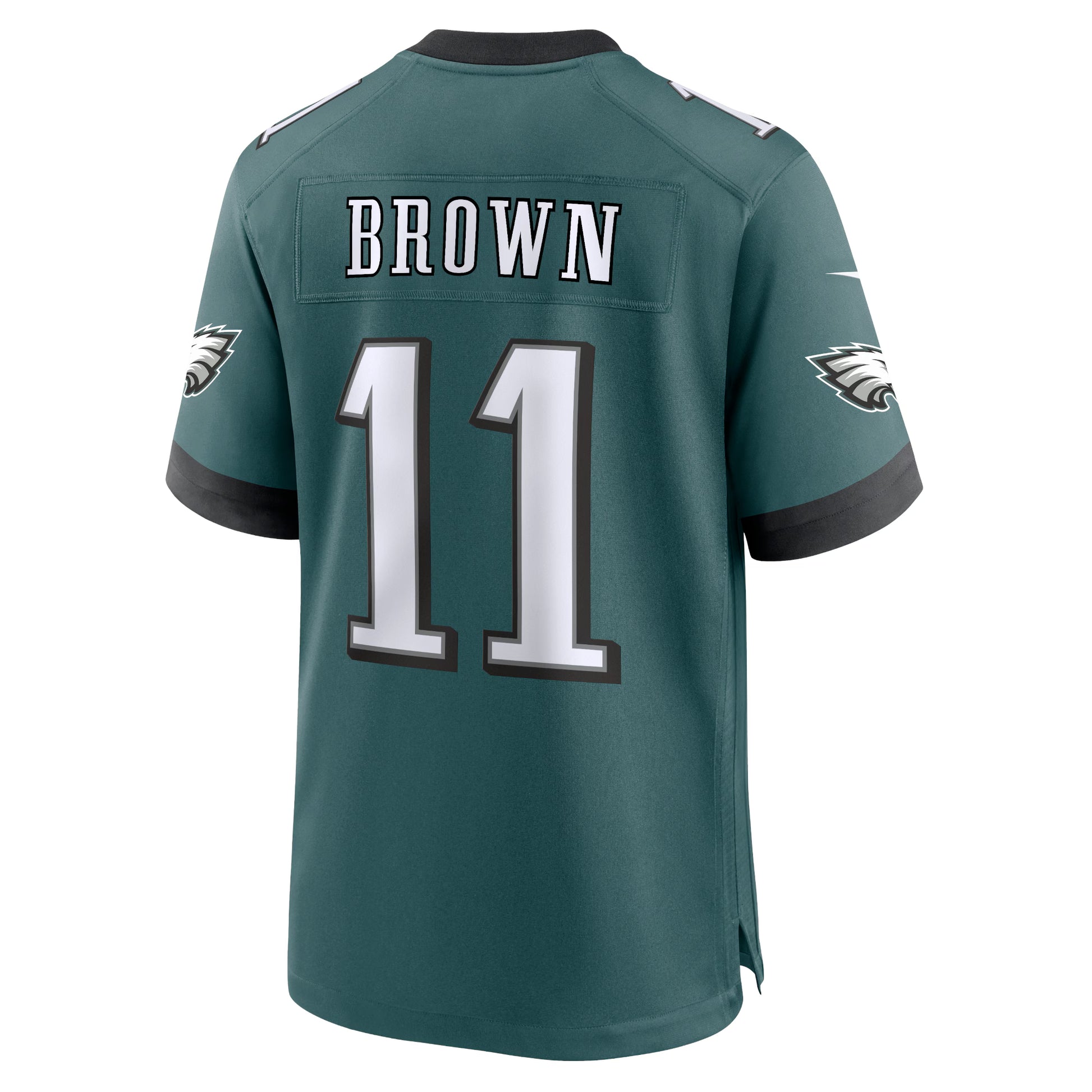 A.J. Brown Philadelphia Eagles Nike Team Game Jersey - Midnight Green