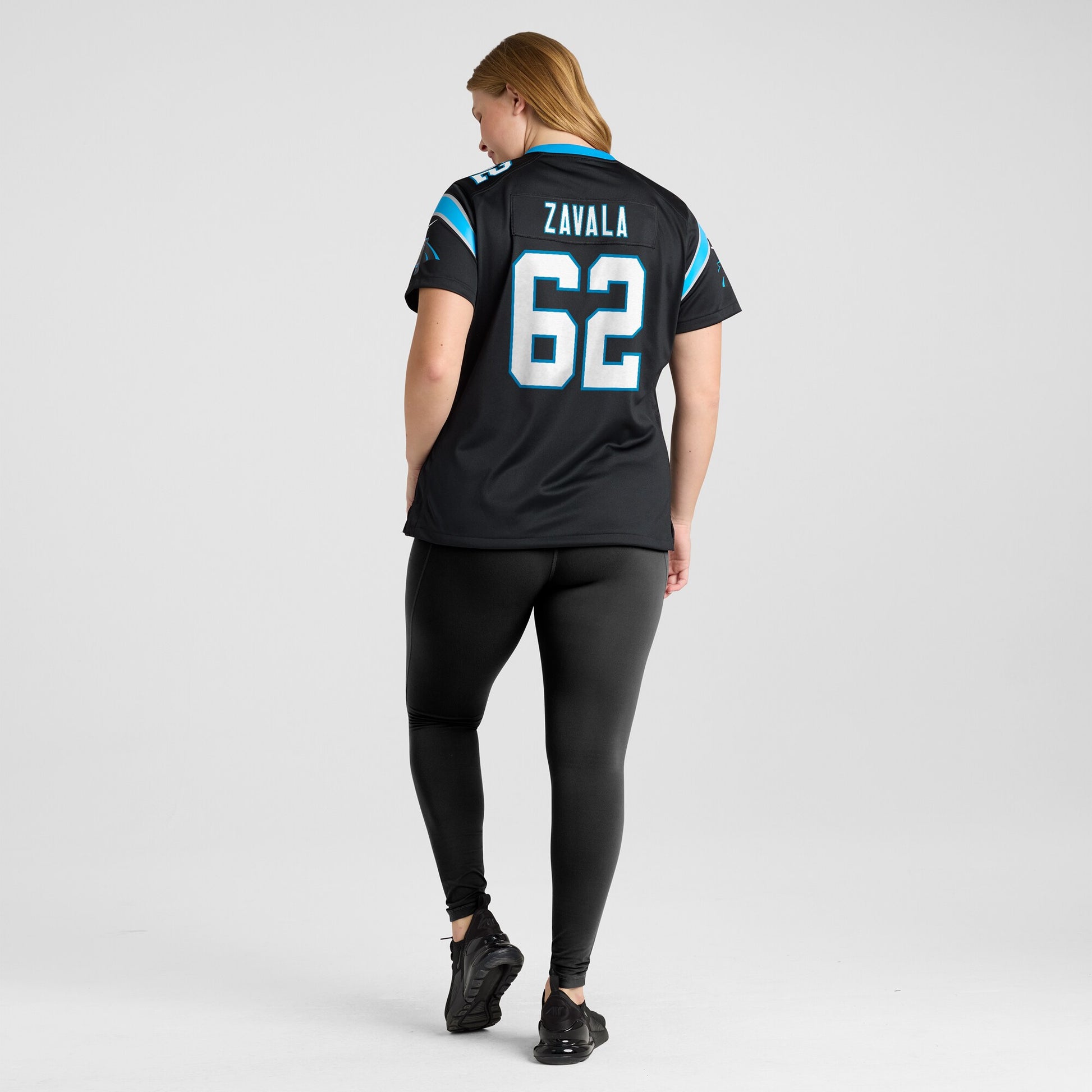 Chandler Zavala Carolina Panthers Nike Women's  Game Jersey -  Black