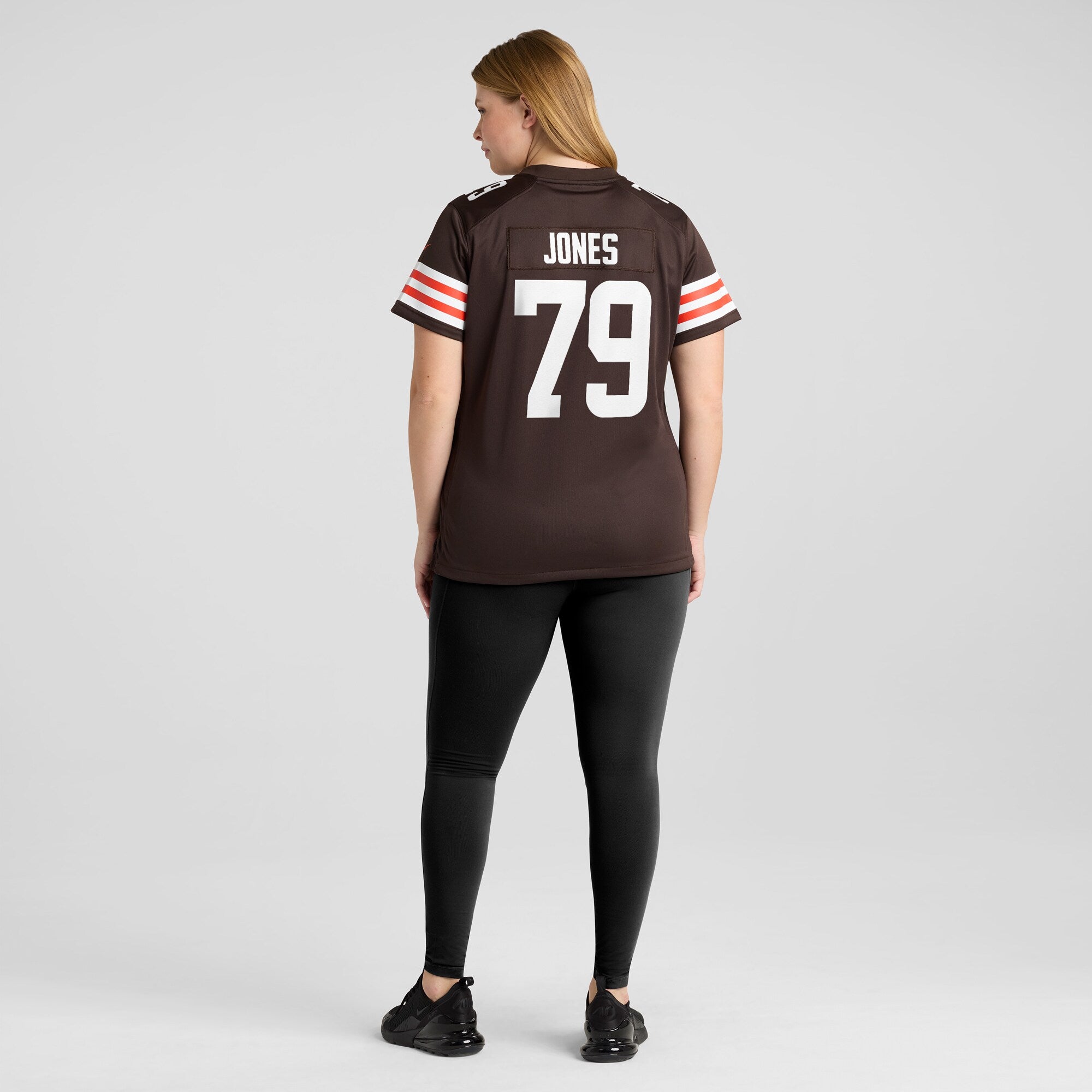 Dawand Jones Cleveland Browns Nike Women's Team Game Jersey -  Brown