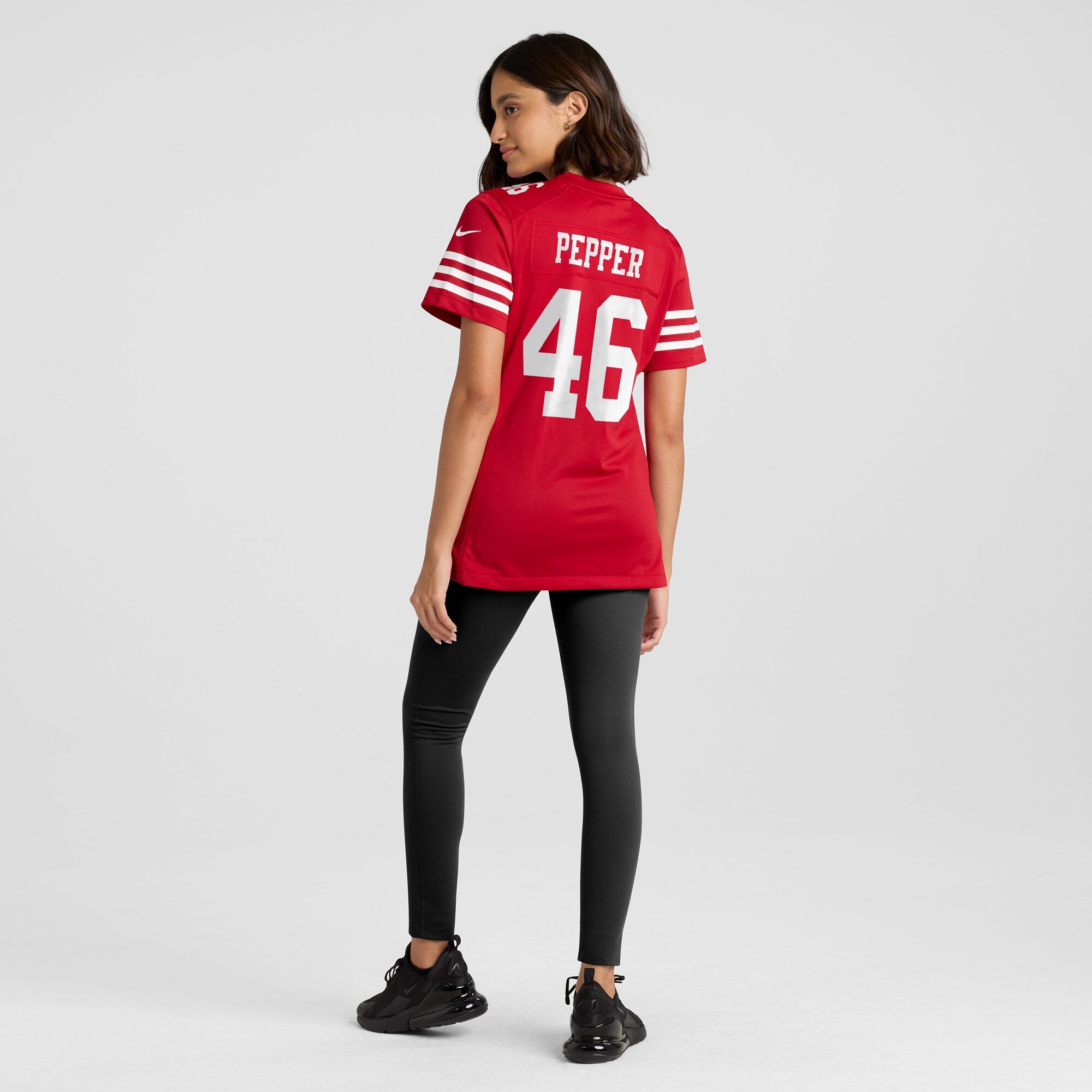 Taybor Pepper San Francisco 49ers Nike Women's Team Game Jersey -  Scarlet