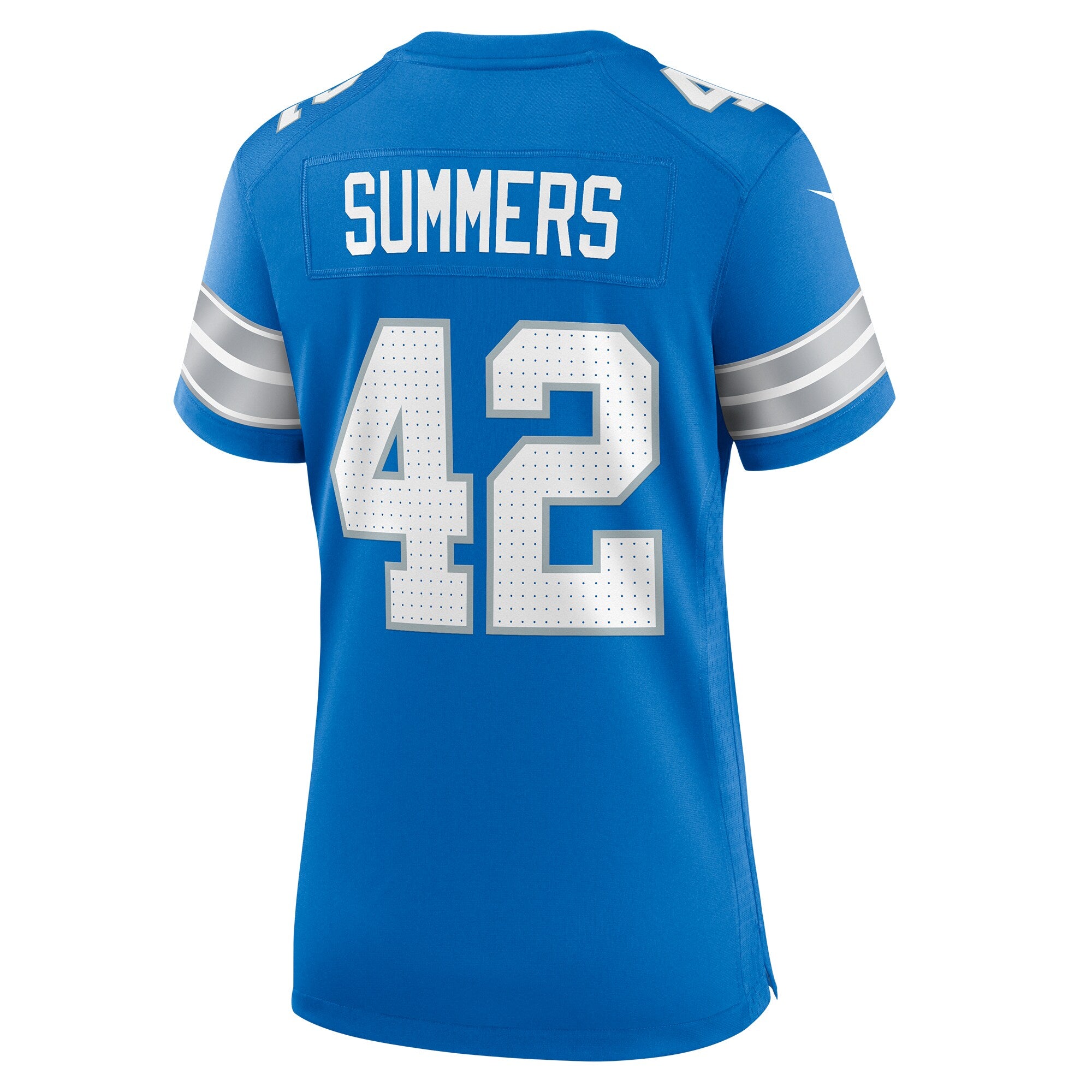 Ty Summers Detroit Lions Nike Women's Team Game Jersey -  Blue