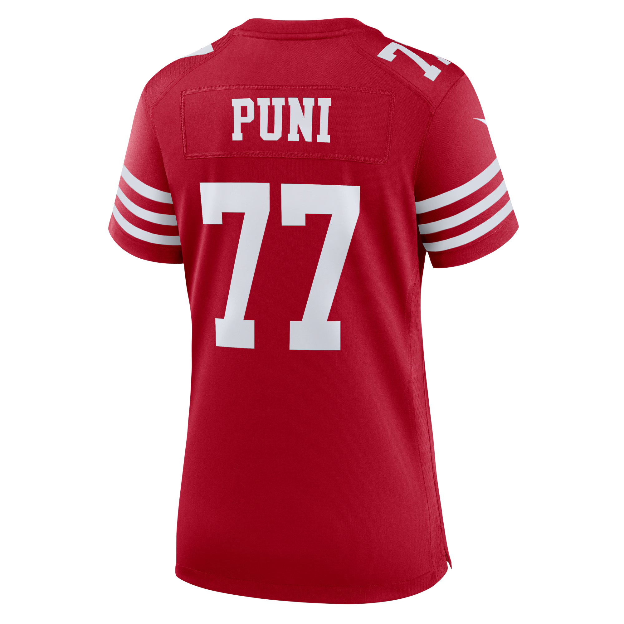Dominick Puni San Francisco 49ers Nike Women's Team Game Jersey -  Scarlet