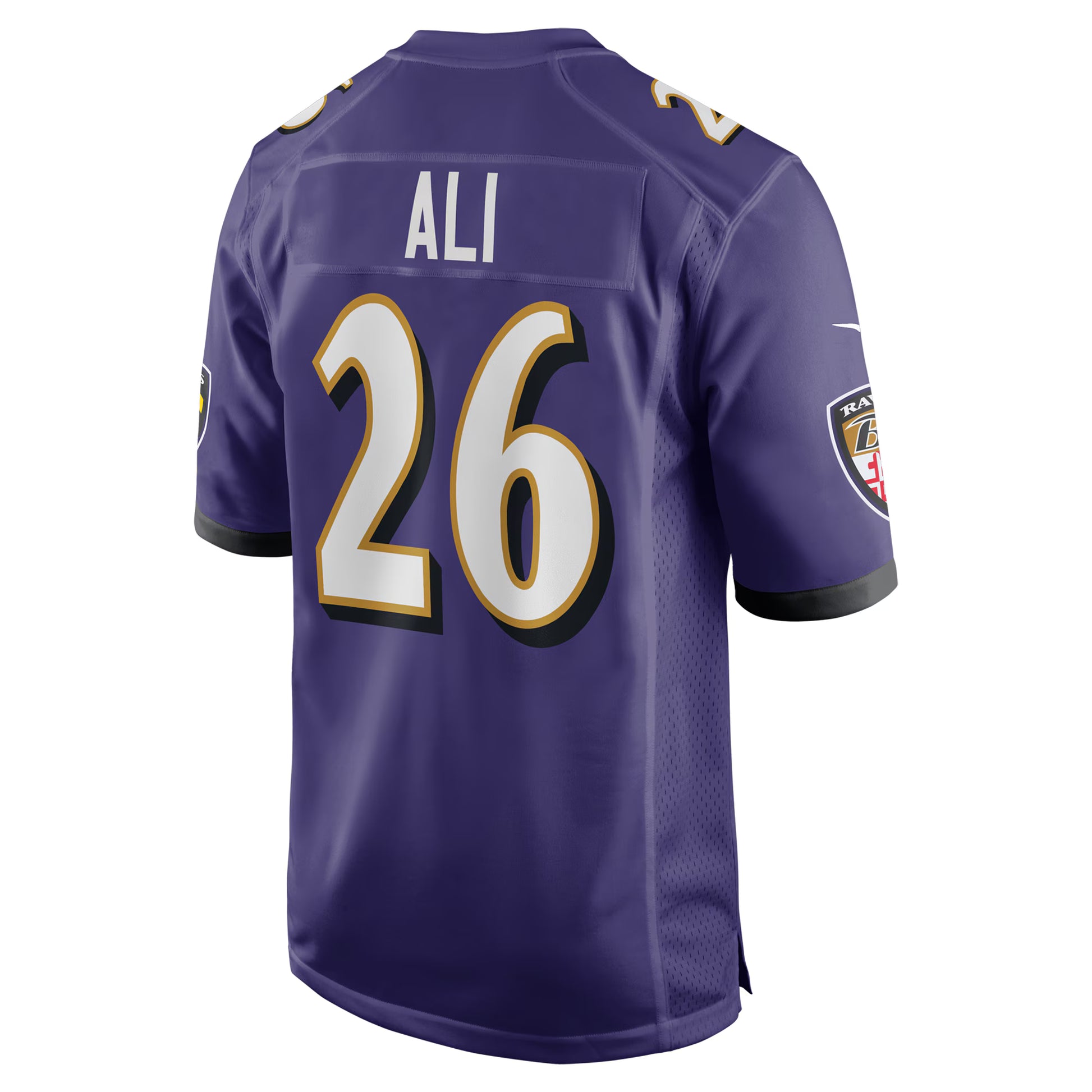 Rasheen Ali Baltimore Ravens Nike Team Game Jersey -  Purple