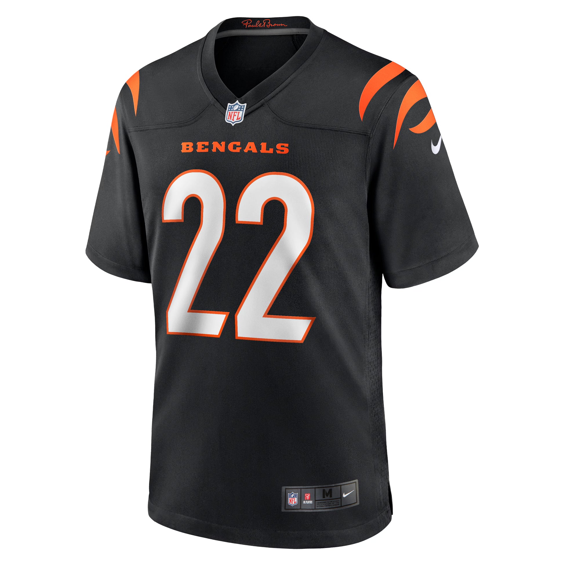 Geno Stone Cincinnati Bengals Nike Game Jersey -  Black