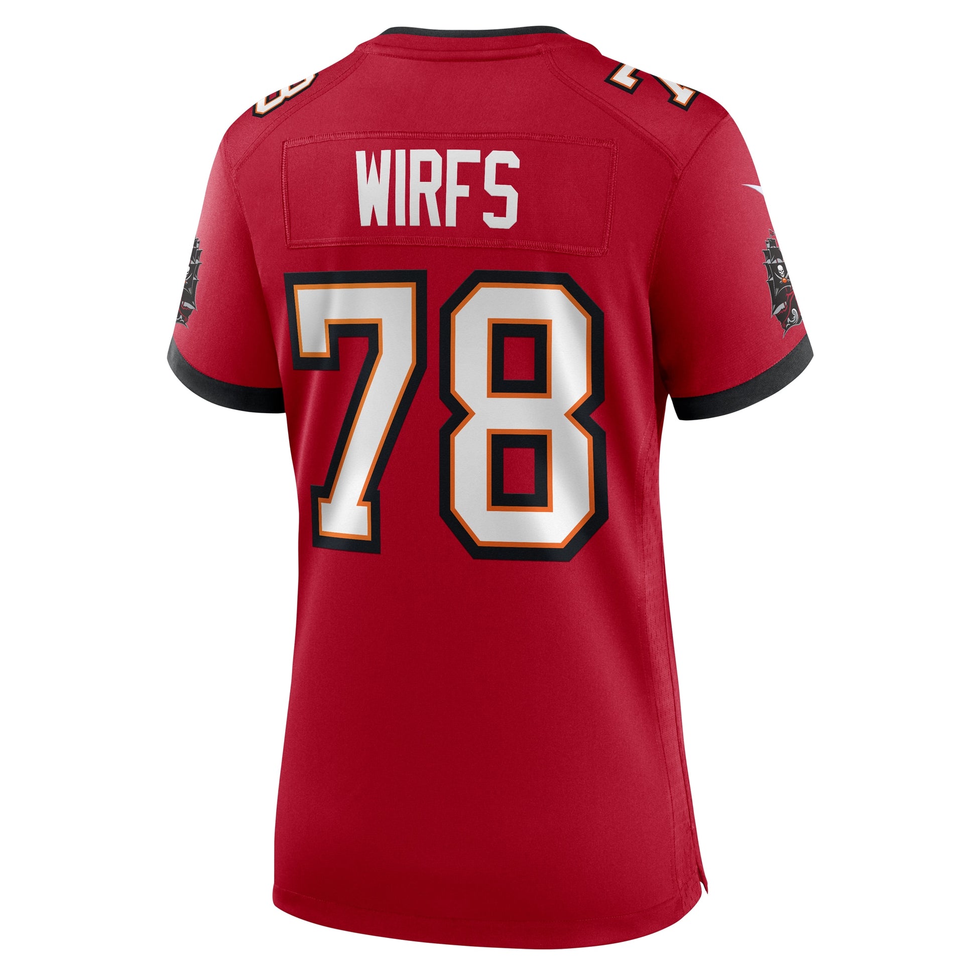 Tristan Wirfs Tampa Bay Buccaneers Nike Women's Team Game Jersey -  Red
