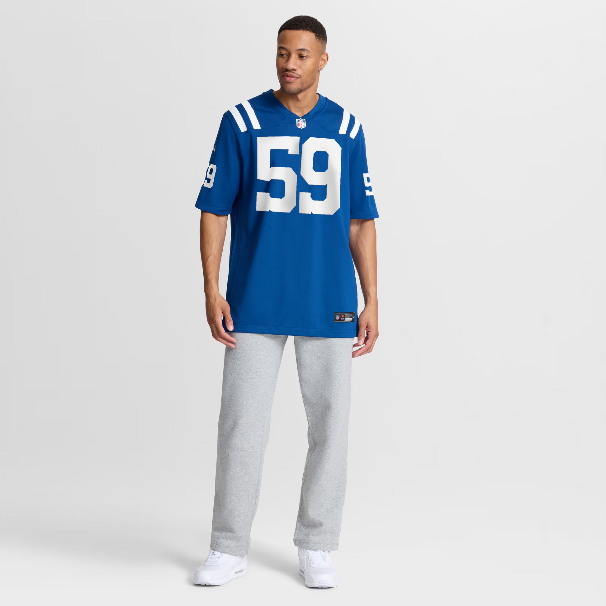 Buddy Johnson Indianapolis Colts Nike Team Game Jersey -  Royal