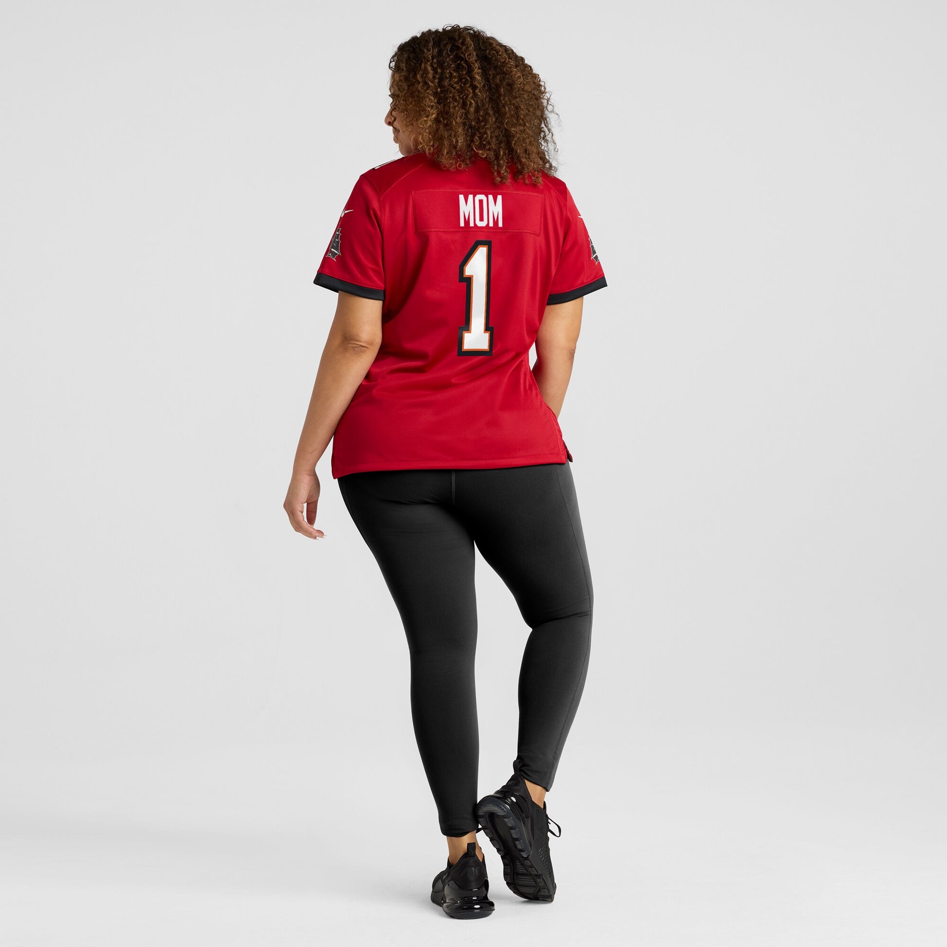 Number 1 Mom Tampa Bay Buccaneers Nike Women's Game Jersey - Red