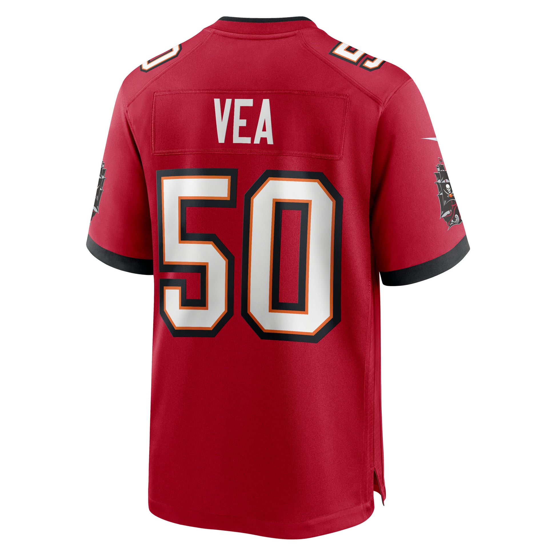 Vita Vea Tampa Bay Buccaneers Nike 50th Season Team Game Jersey - Red